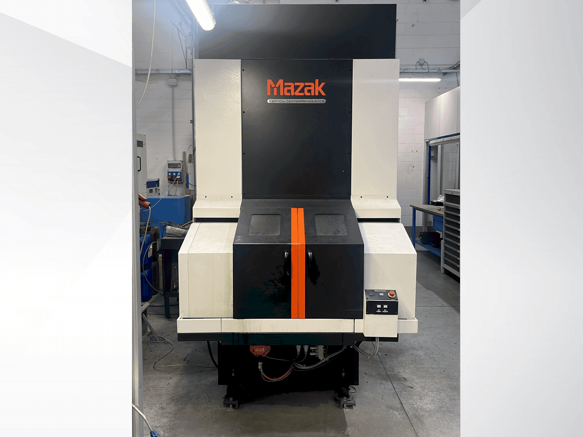 Vista Frontal da Mazak VC PRIMOS 400S máquina