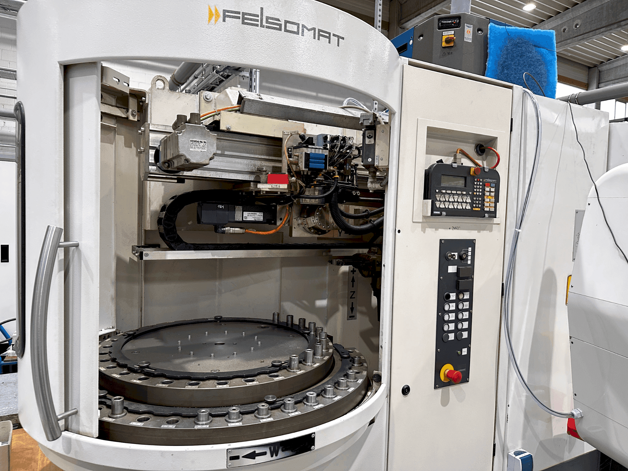 Vista Frontal da SAACKE UWIID máquina