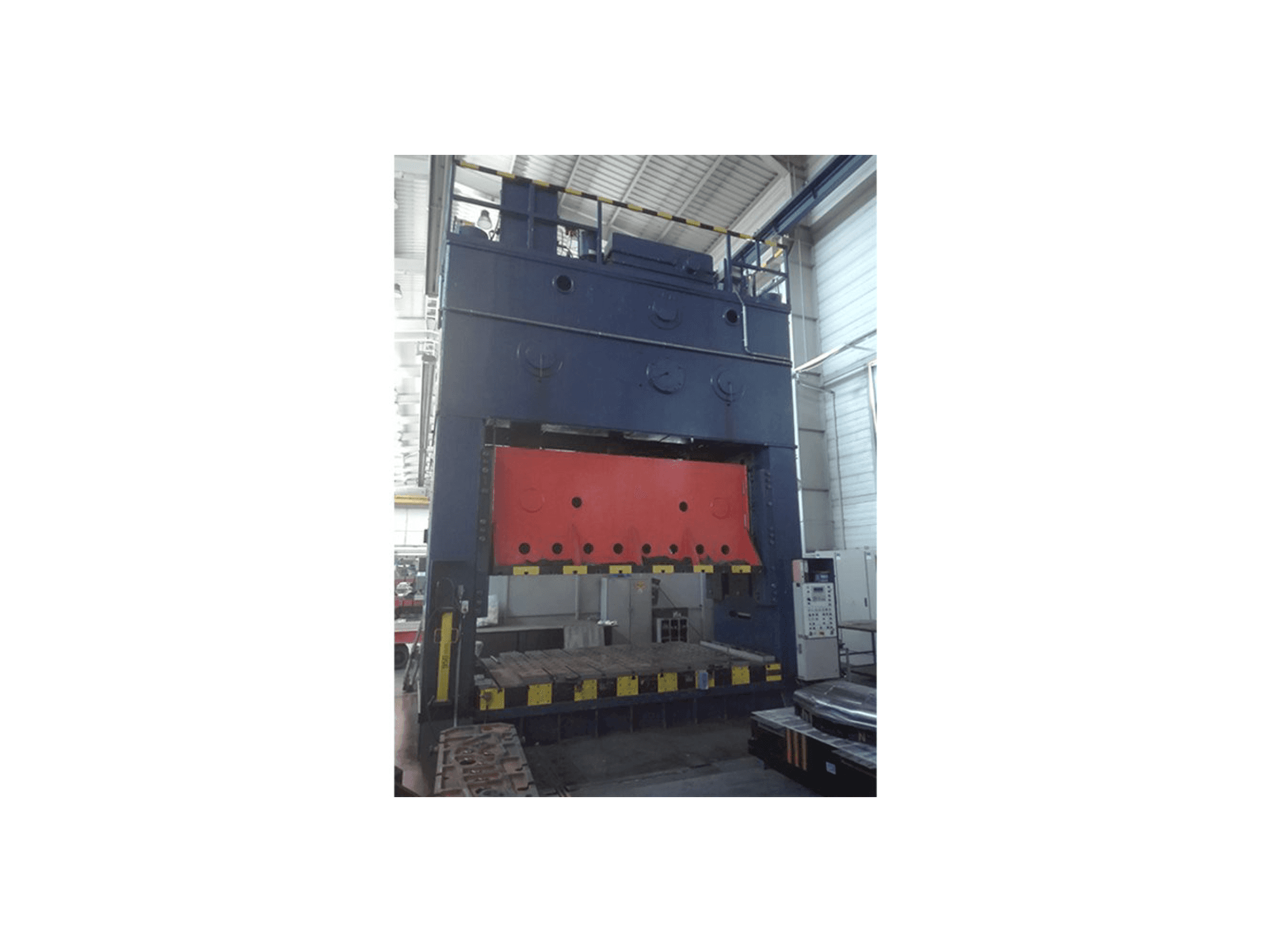 Vista Frontal da Erfurt PKZZ 1000/4000 máquina