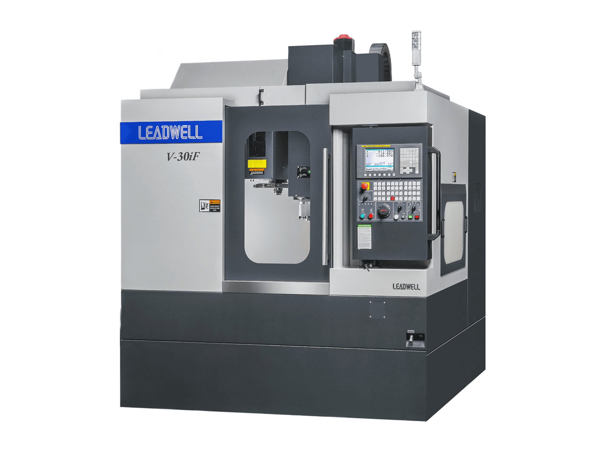 Vista Frontal da Leadwell V-30iF máquina