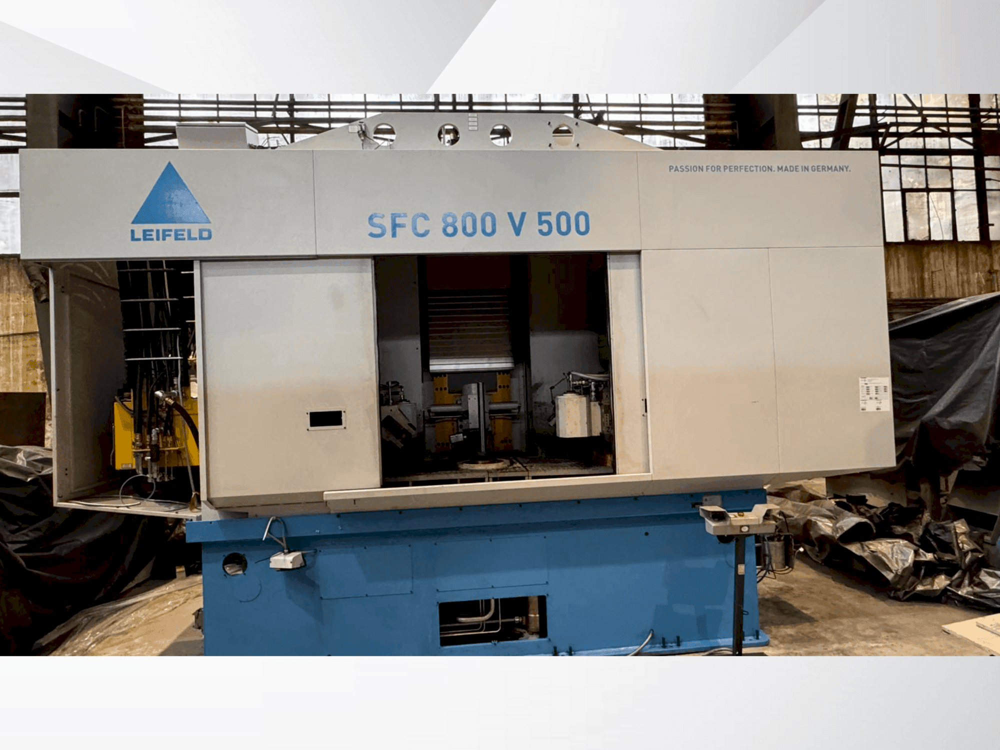 Vista Frontal da LEIFELD SFC 800 V 500 máquina