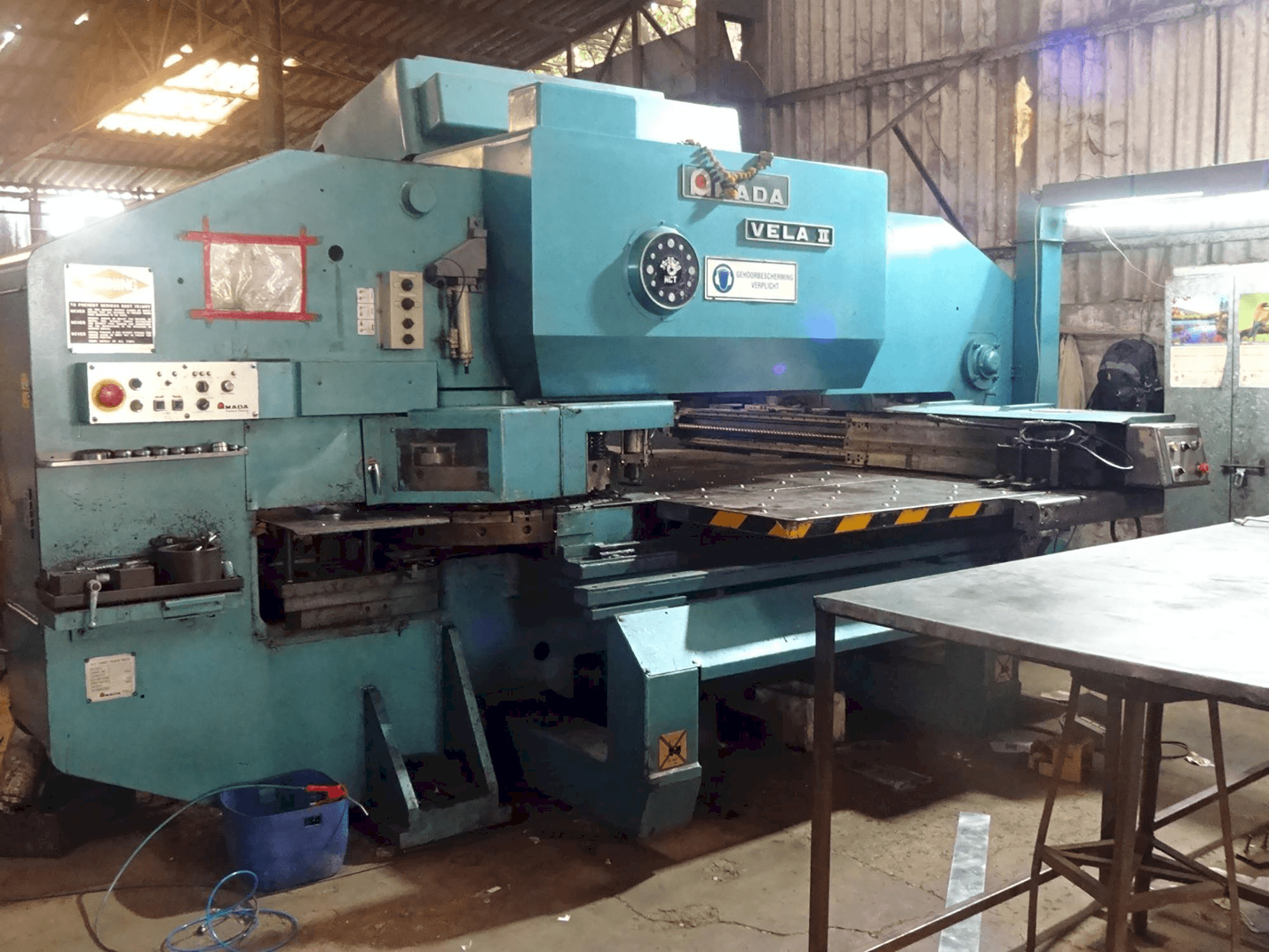 Left view of AMADA VELA II 355 Machine