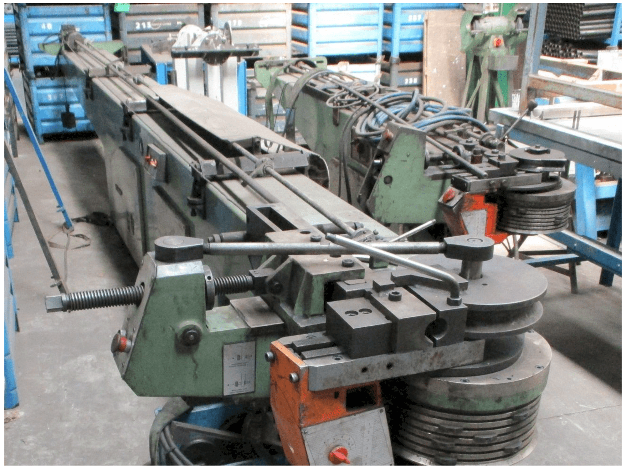 Vista Frontal da Tejero 55AHC máquina