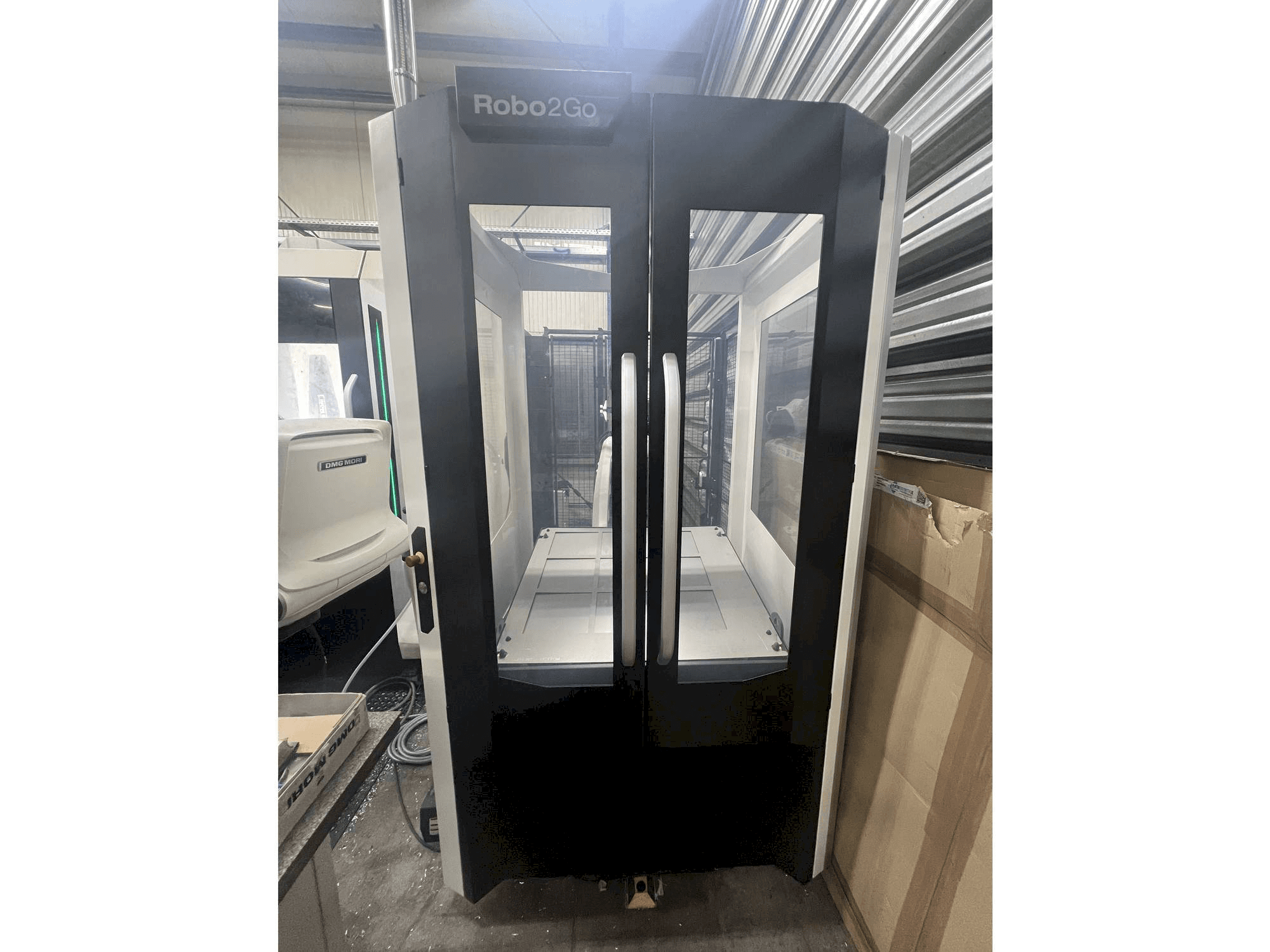 Vista Frontal da DMG Robo2Go máquina