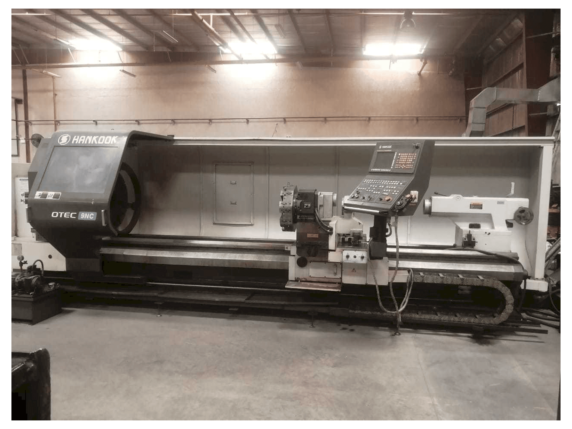 Vista Frontal da HANKOOK PROTEC-9NC máquina