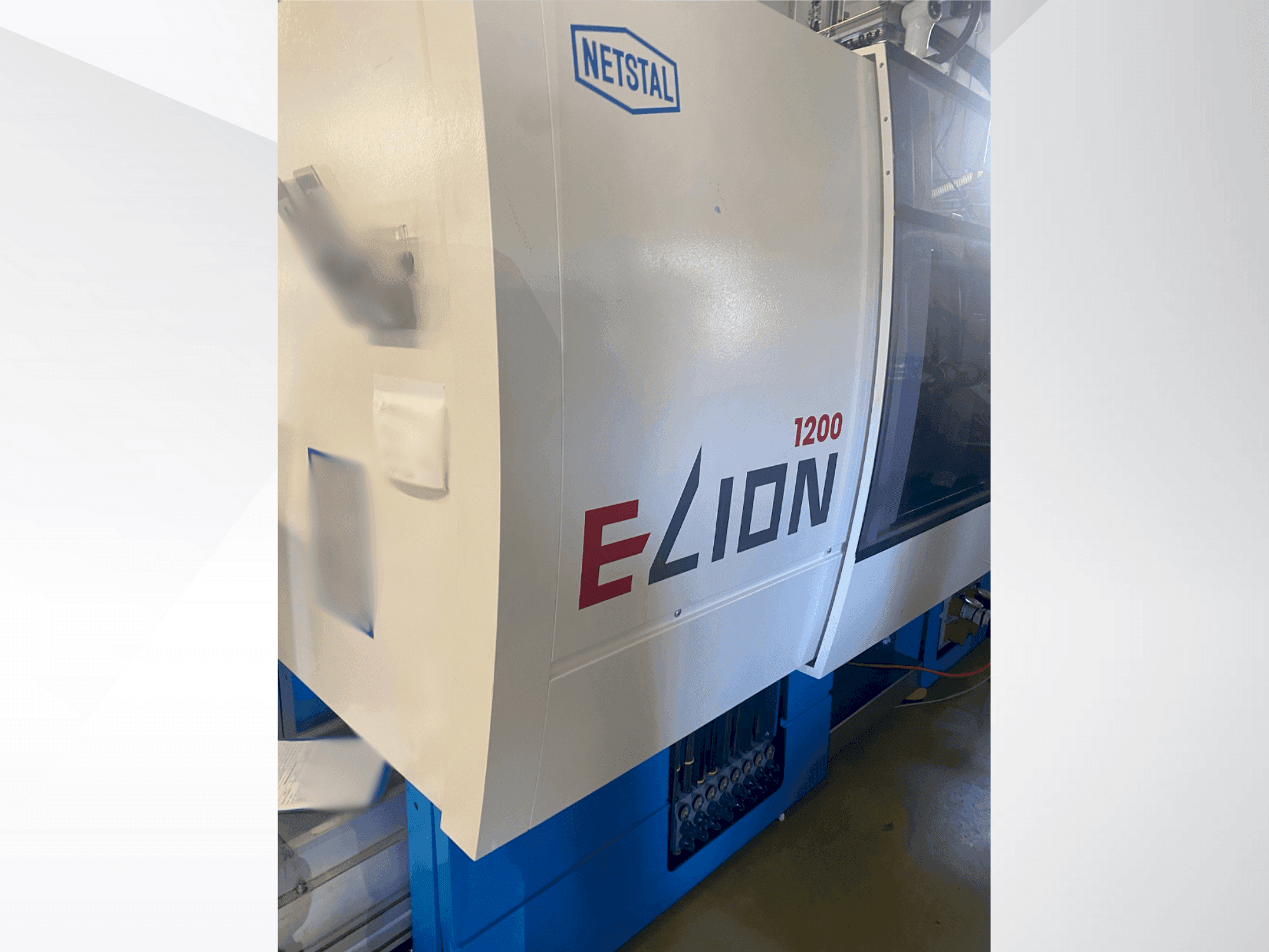 Vista Frontal da Netstal ELION 1200-270 máquina