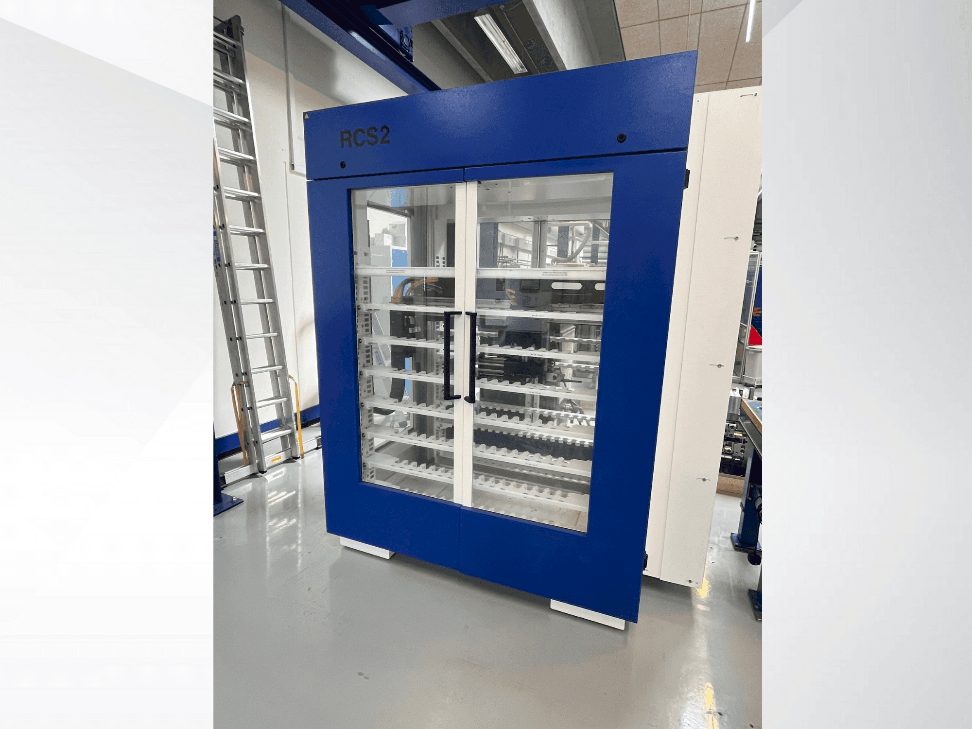 Vista Lateral da RÖDERS RCS2 máquina