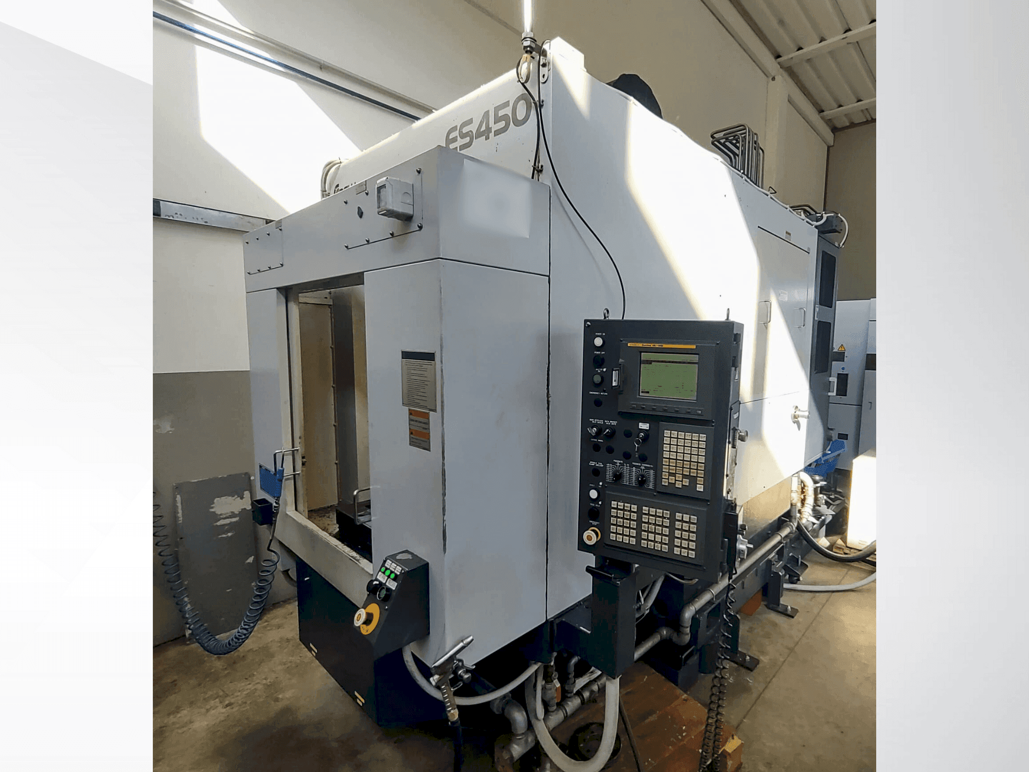 Vista Frontal da Enshu ES450 máquina