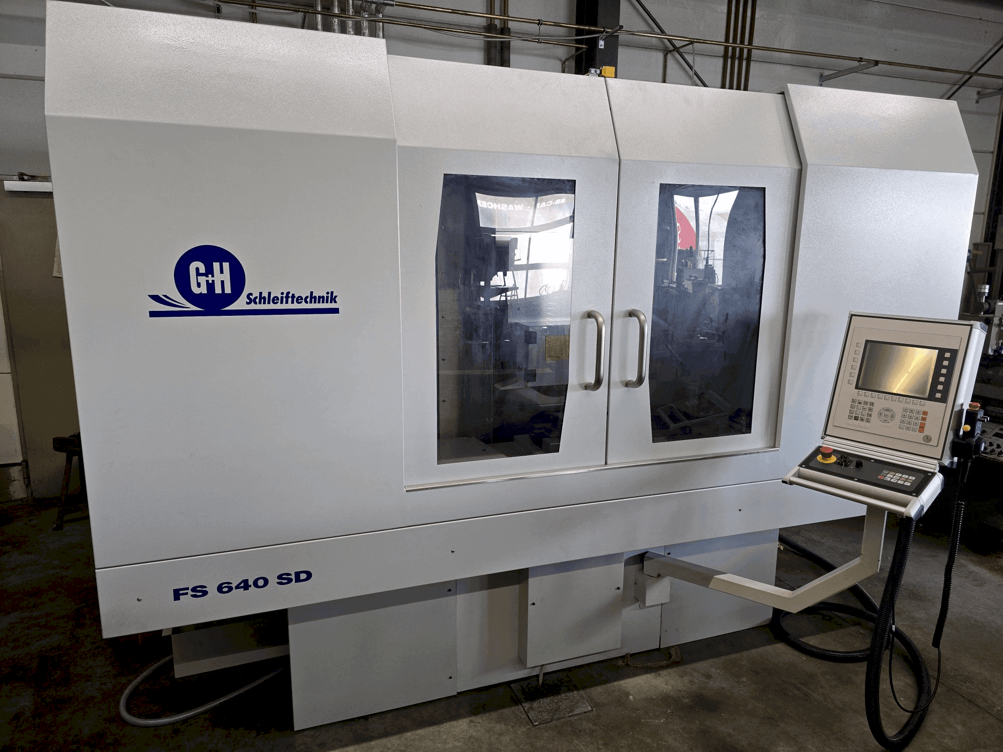 Vista Frontal da GEIBEL & HOTZ FS 640 SD máquina