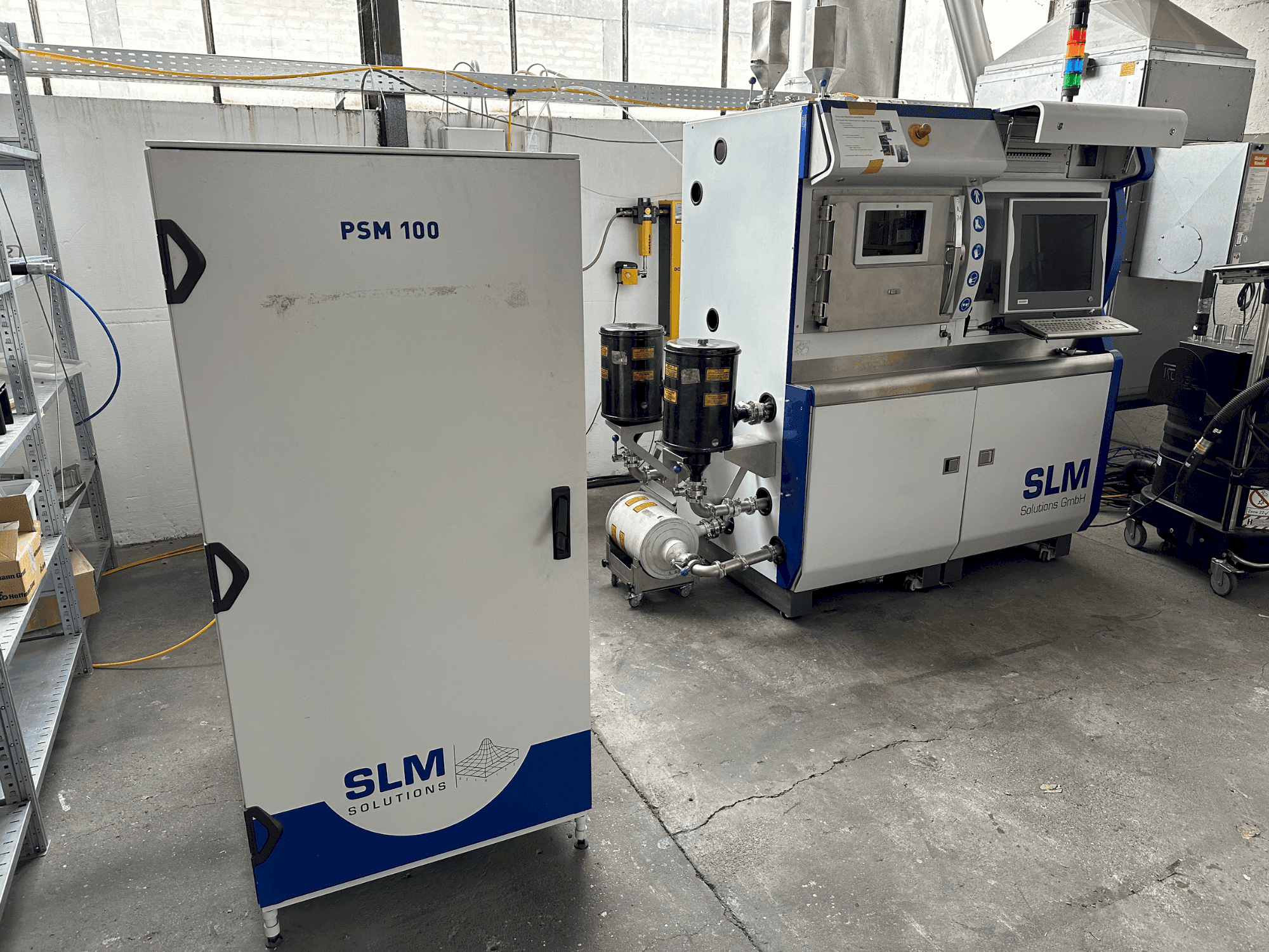 Vista Frontal da SLM 280 HL máquina