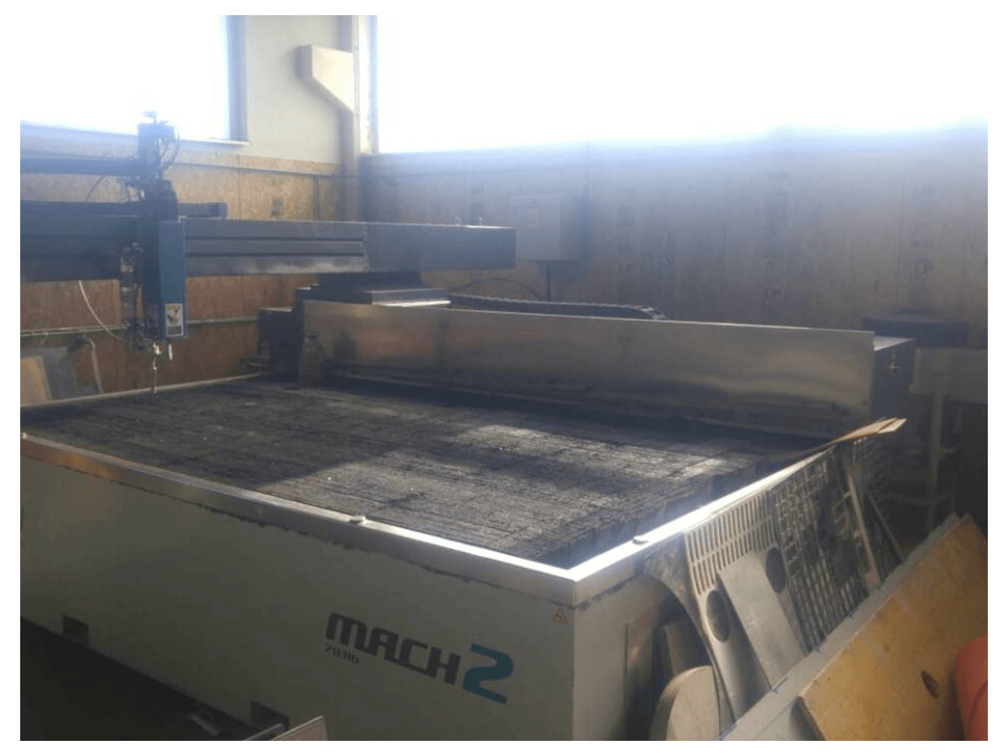 Vista Frontal da Flow Mach2-3120b máquina