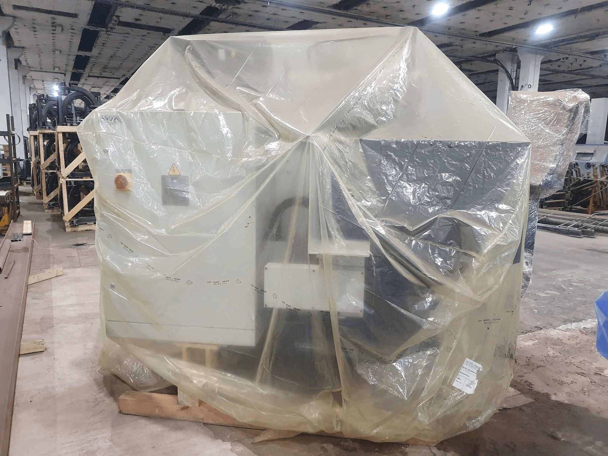 Vista Frontal da Avia FOP FNE 50P máquina