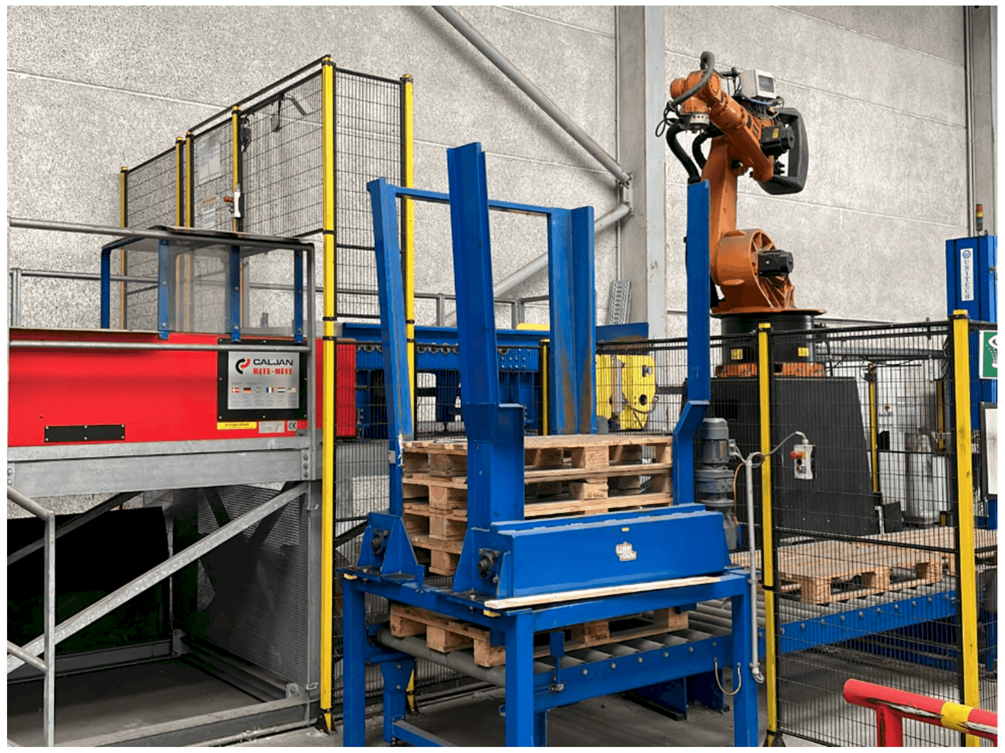 Vista Frontal da KUKA 600260060 máquina