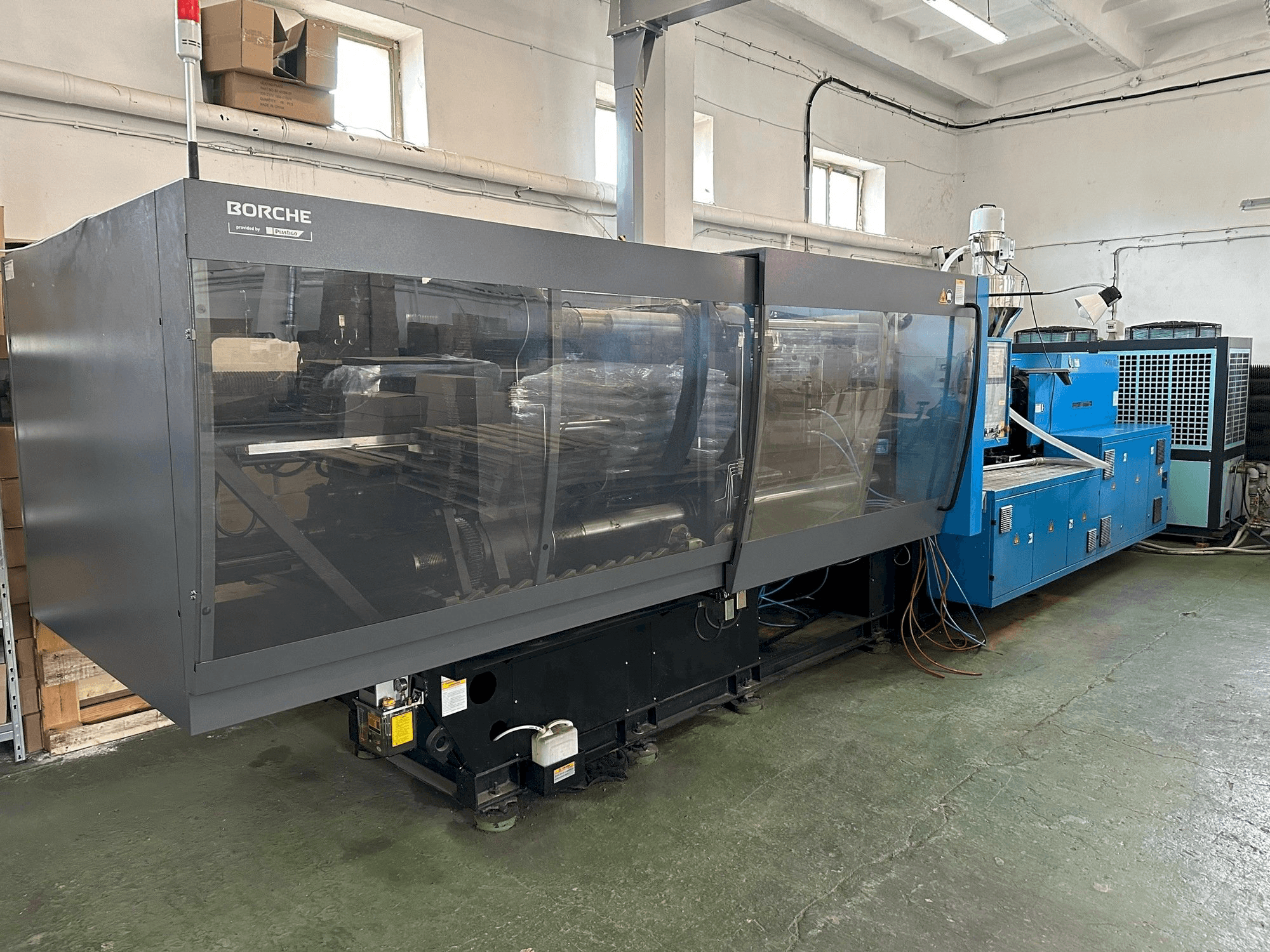 Vista Frontal da BORCHÊ BS400 Economic máquina