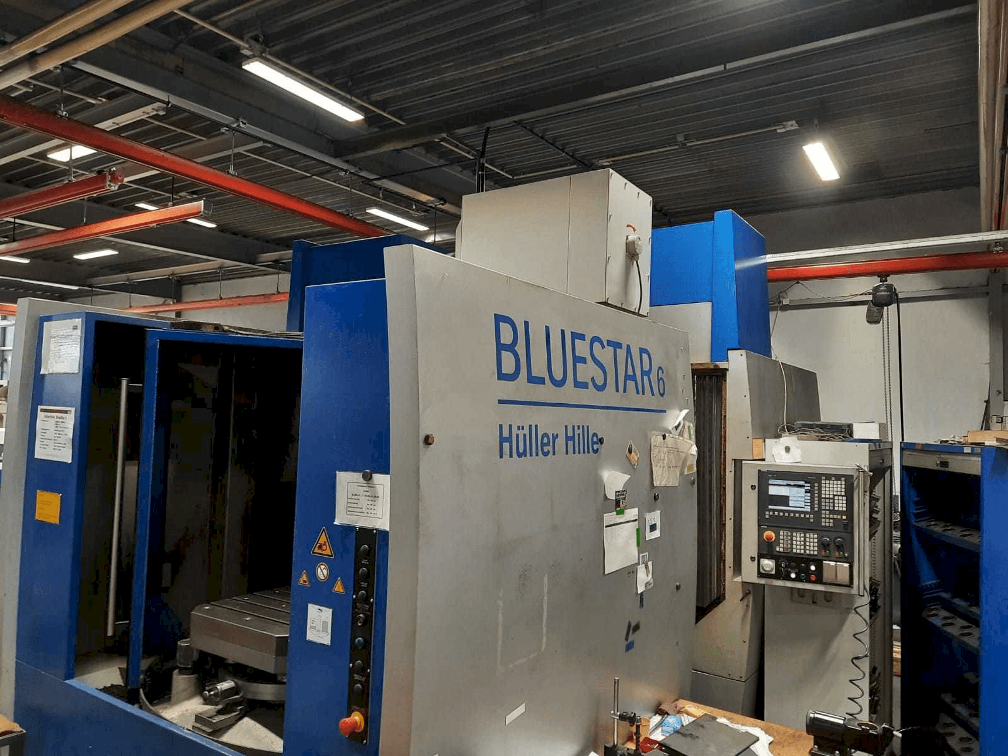 Vista Frontal da Hueller Hille Bluestar 6 máquina