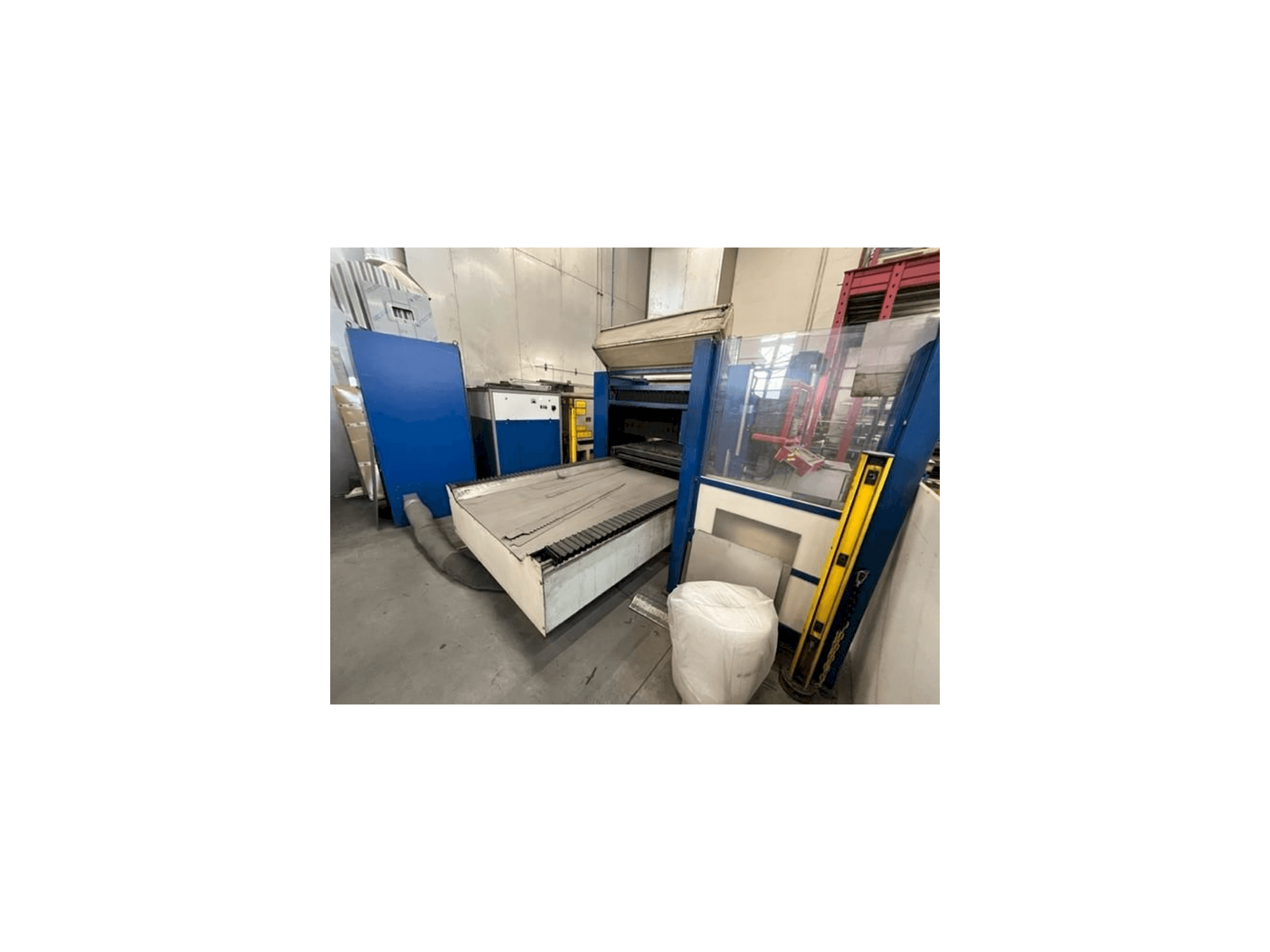 Vista Frontal da Messer Easylas máquina