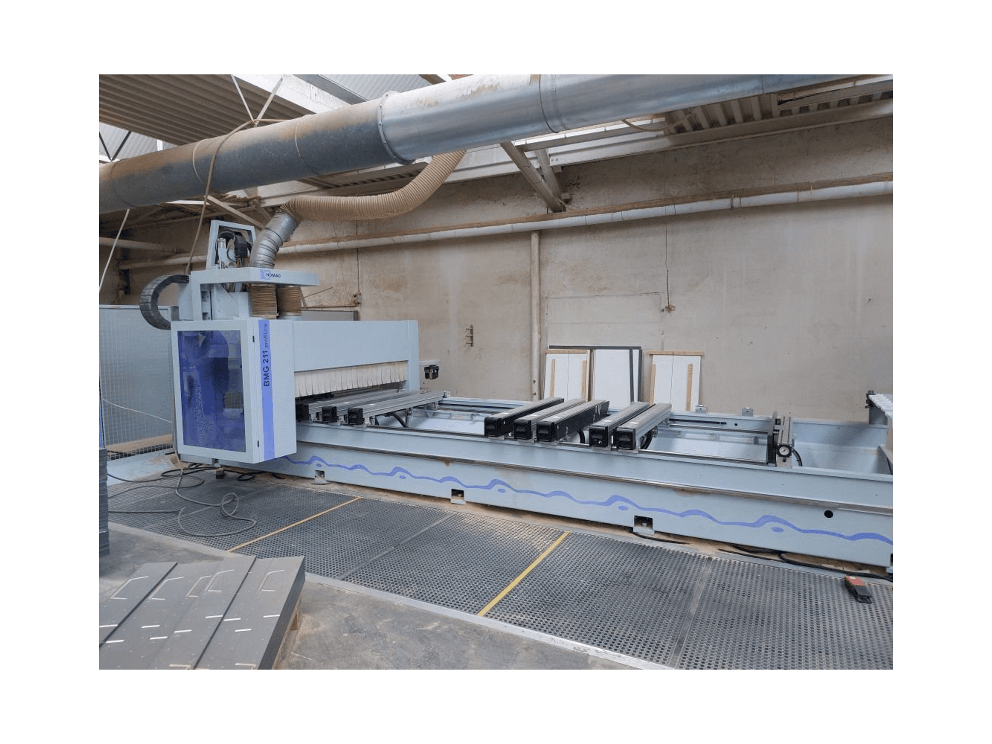 Vista Frontal da HOMAG PROFI BMG211 / 45 / 15 / K máquina