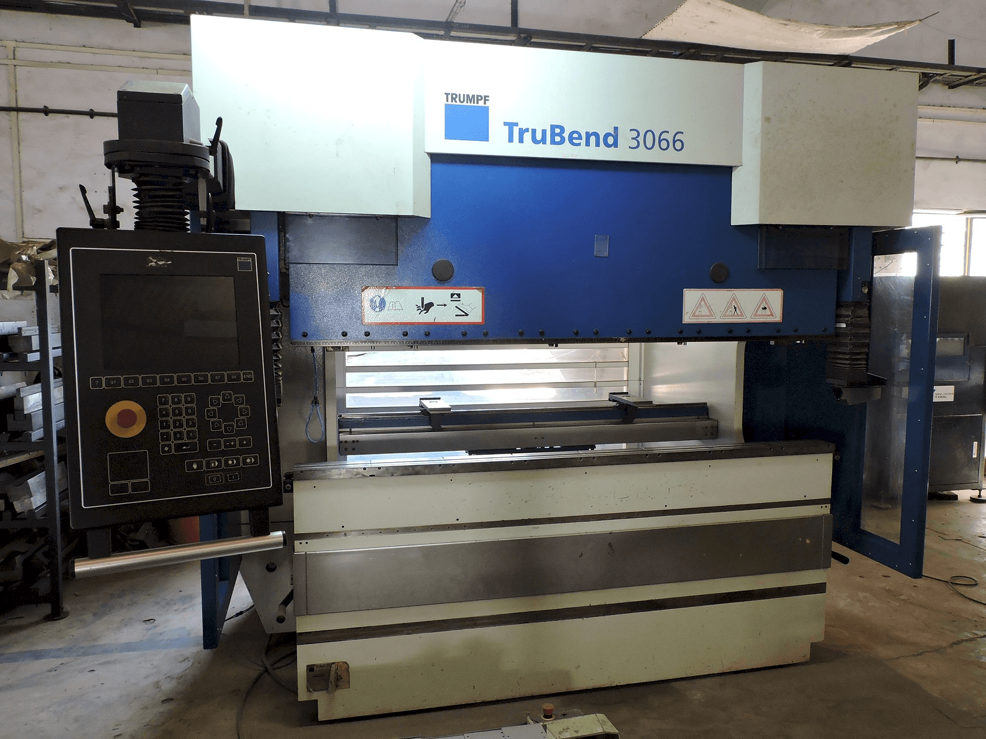 Front view of Trumpf TruBend 3066 machine