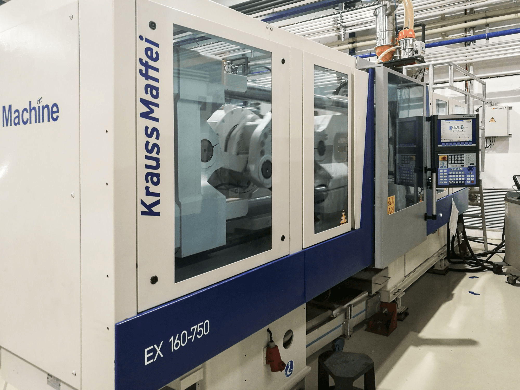 Vista Esquerda da Krauss Maffei 160-750 EX máquina