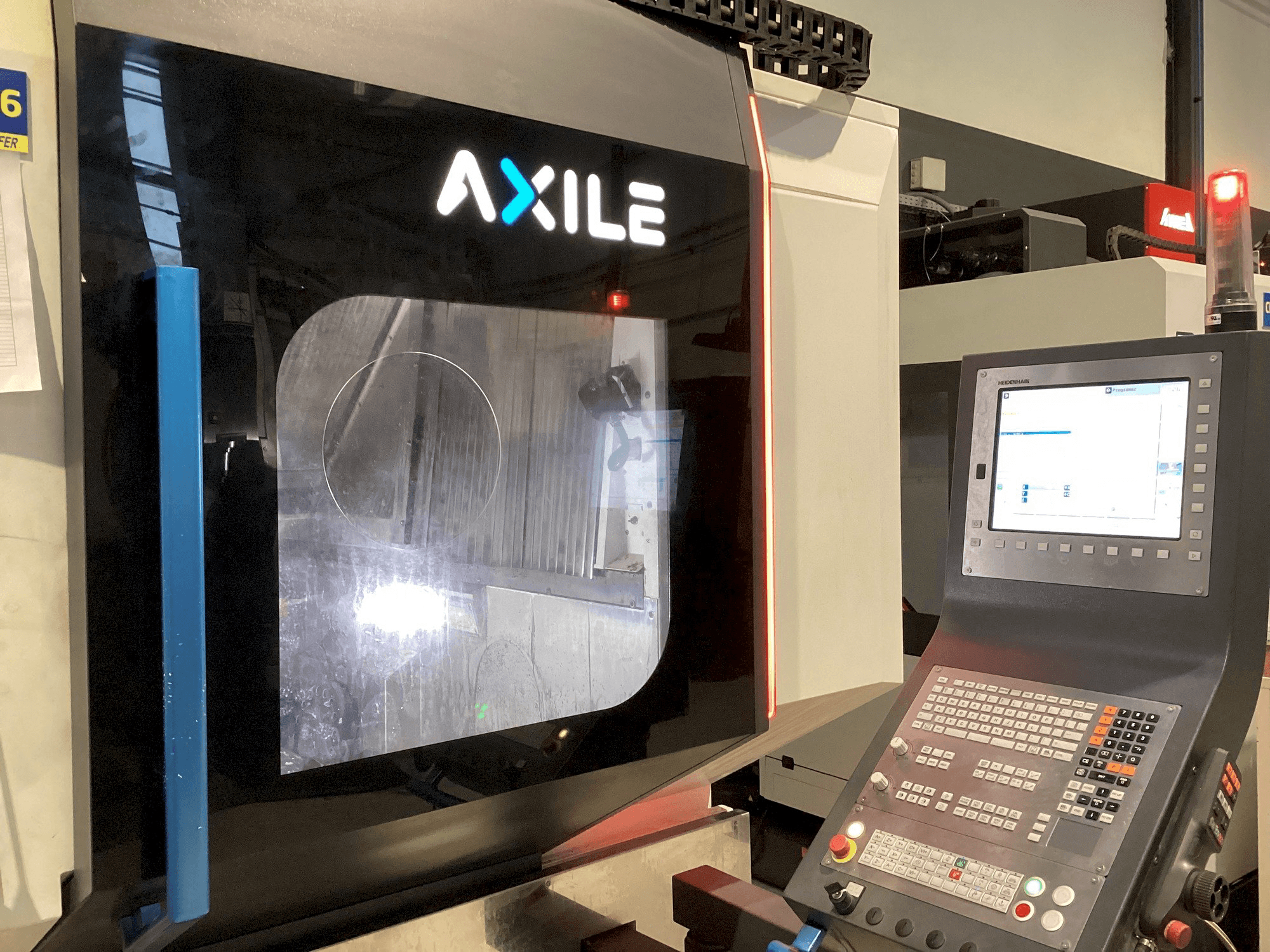 Vista Frontal da AXILE G6 máquina