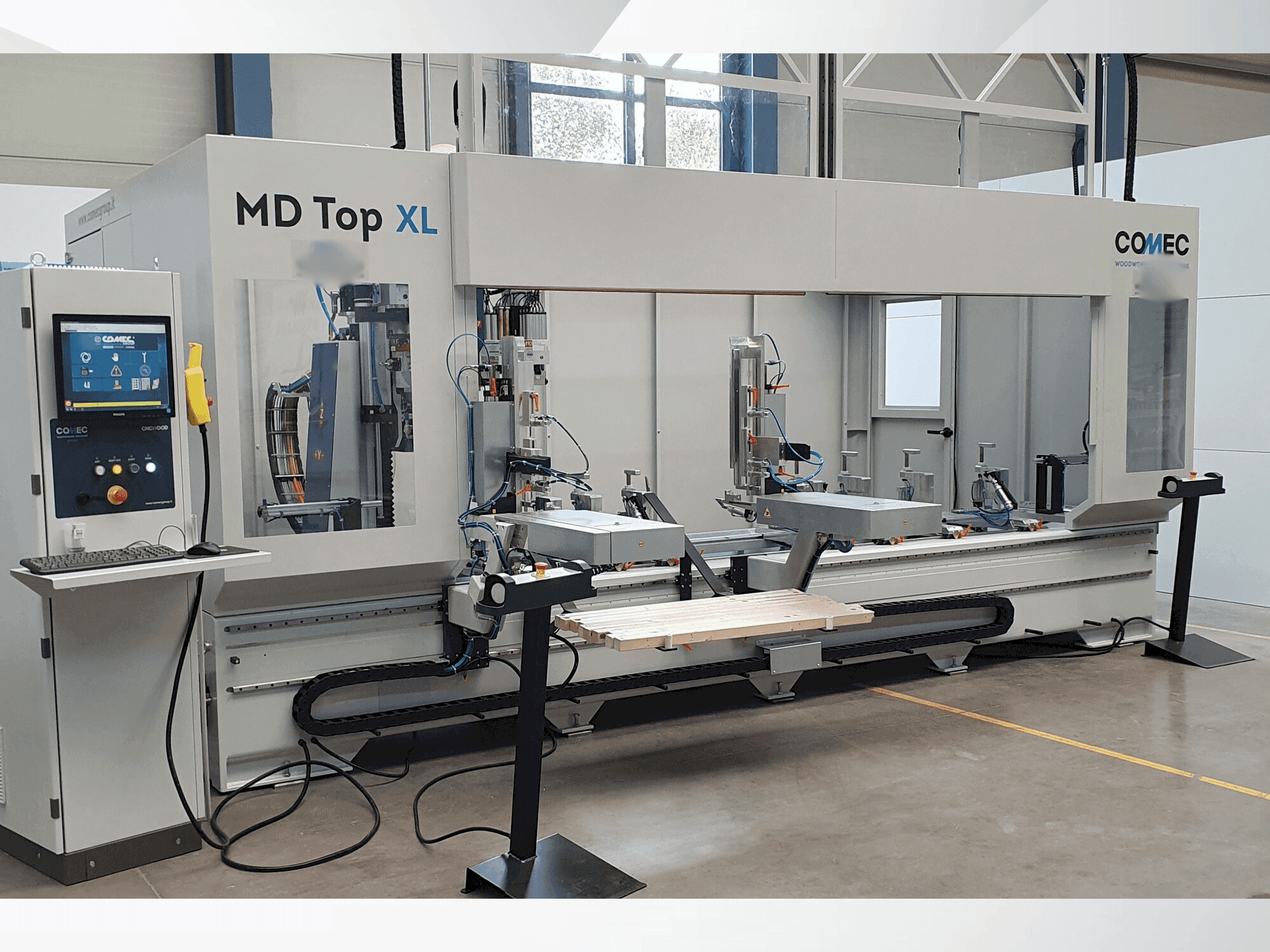 Vista Frontal da COMEC MD TOP XLS CA2 máquina