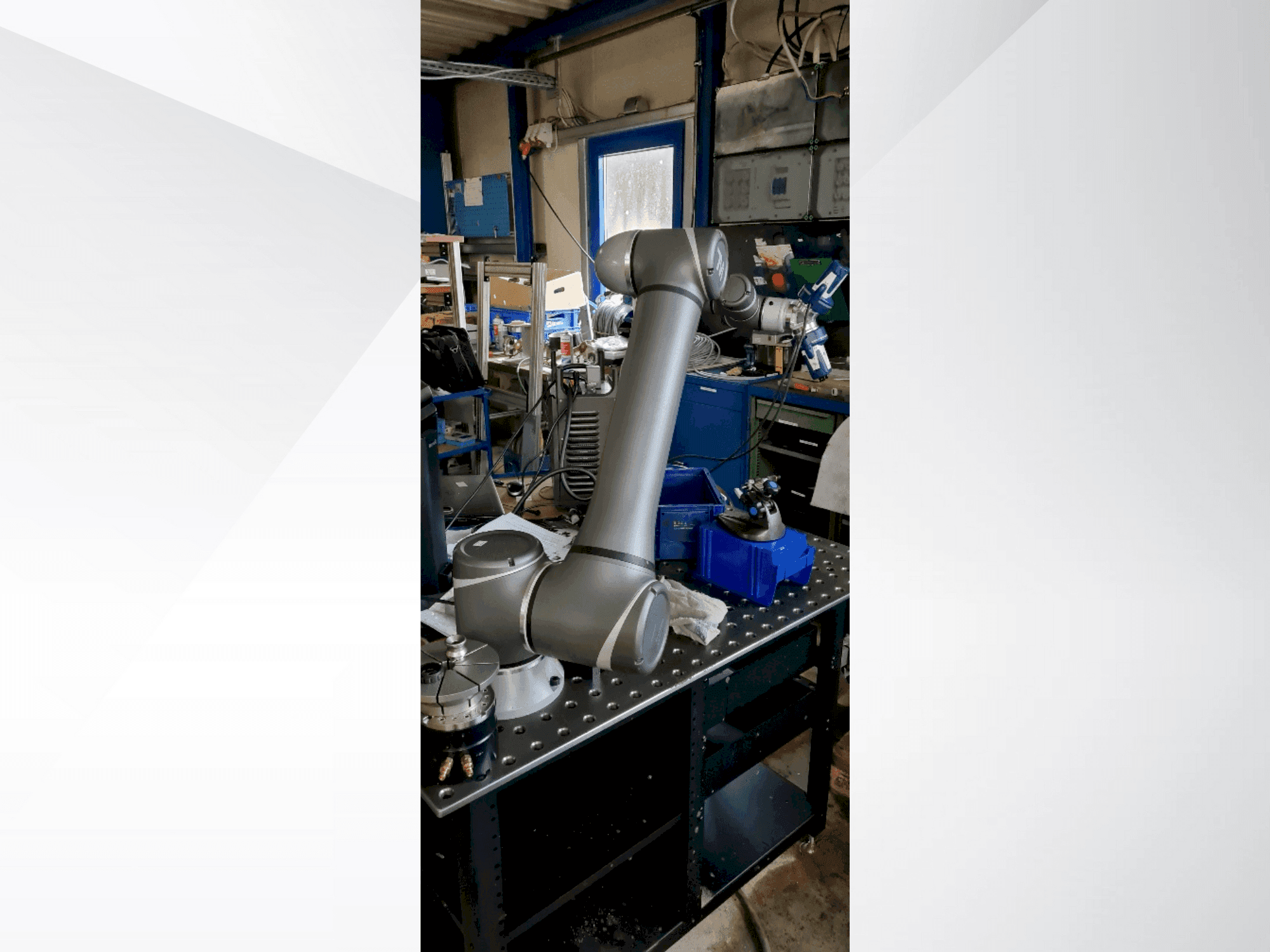 Vista Frontal da OMRON TM12 máquina