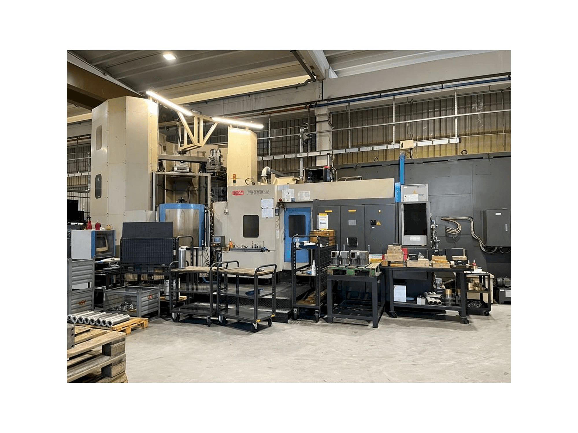 Vista Frontal da TOYODA FH63S máquina