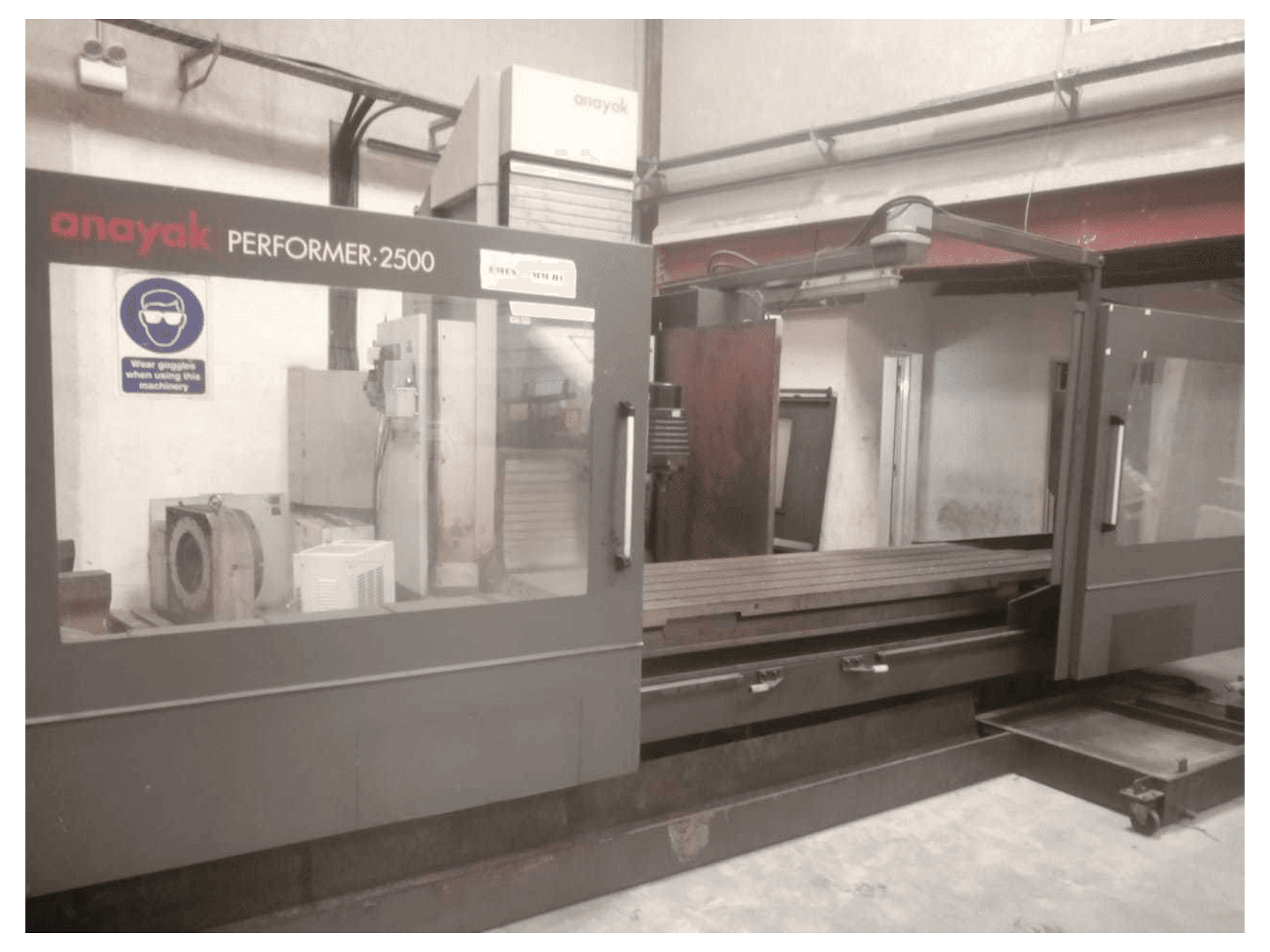 Vista Frontal da ANAYAK PERFORMER-2500 máquina