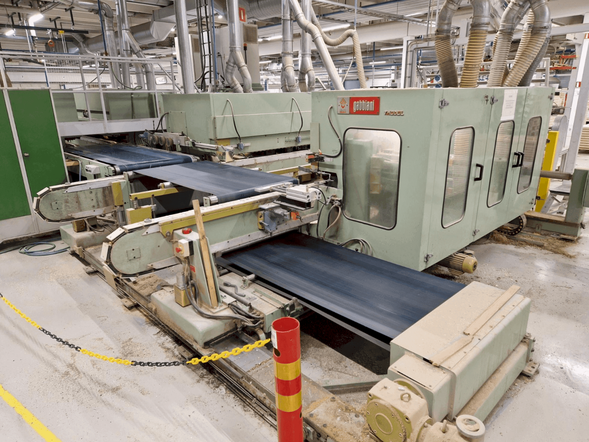 Vista Frontal da GABIANNI T-Modul máquina