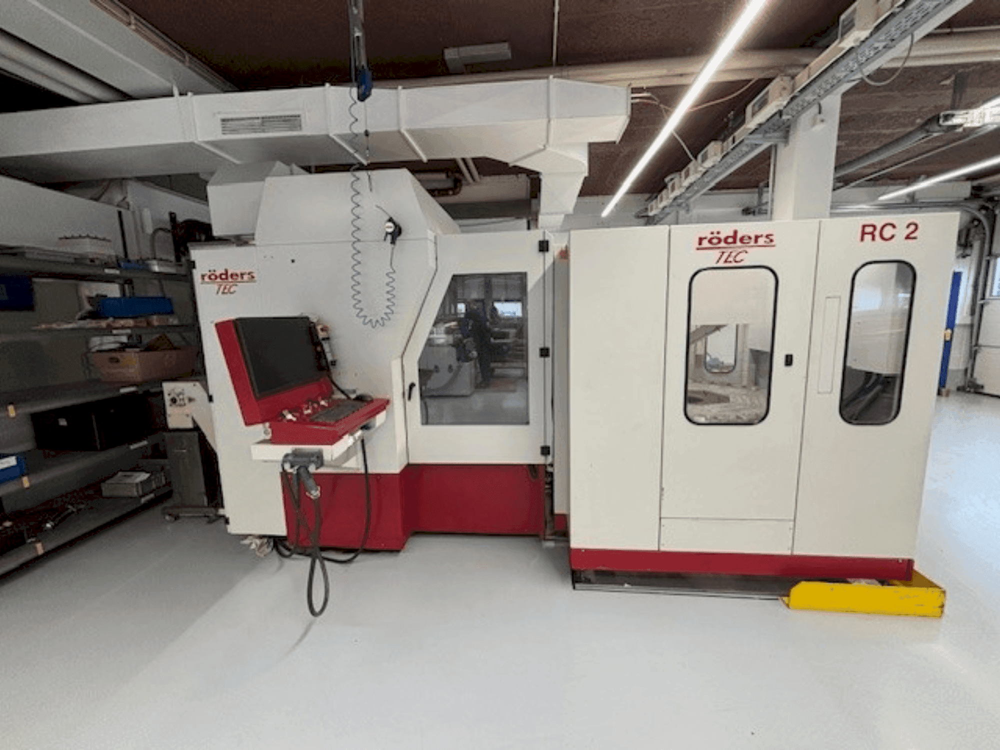 Vista Frontal da RÖDERS RPX 500 máquina