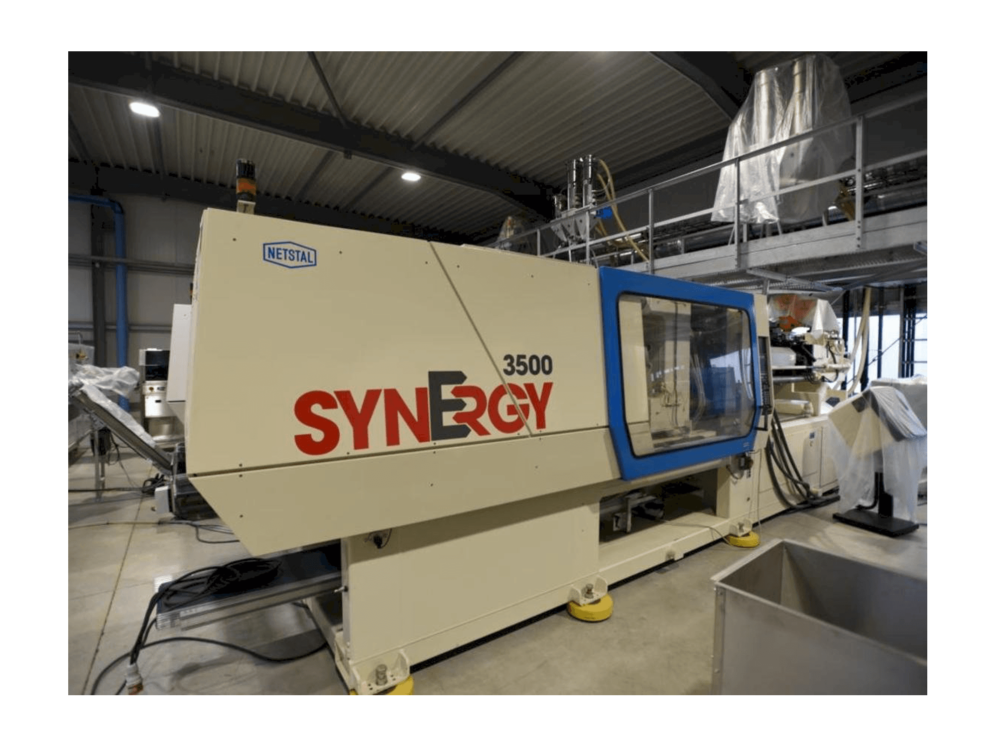 Vista Frontal da Netstal SynErgy 3500-1700 máquina
