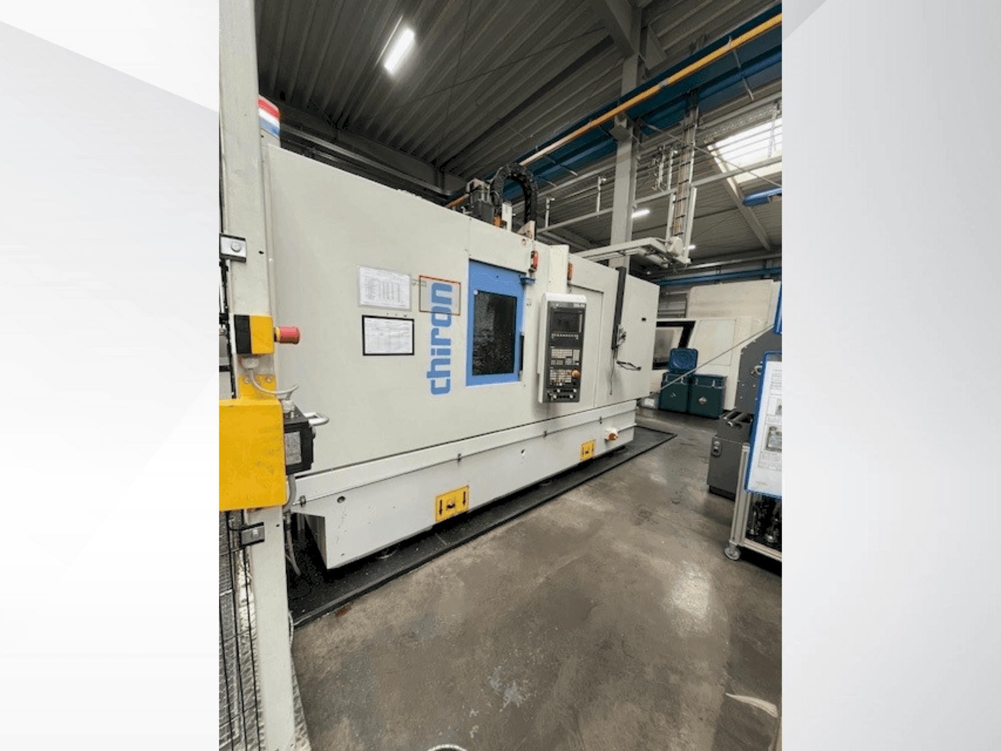 Vista Frontal da CHIRON DZ18W máquina