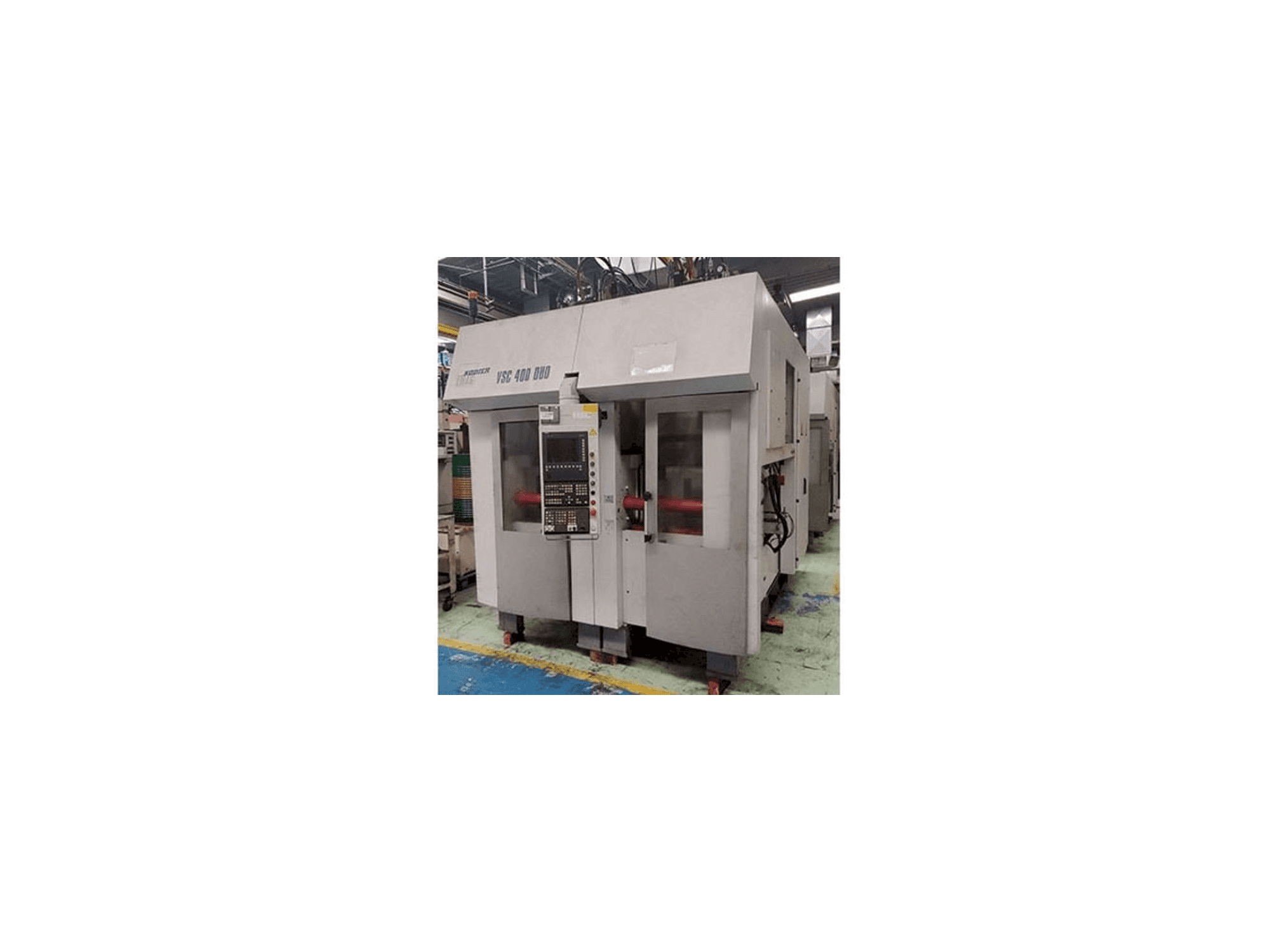 Vista Esquerda da EMAG VSC-400 DUO máquina