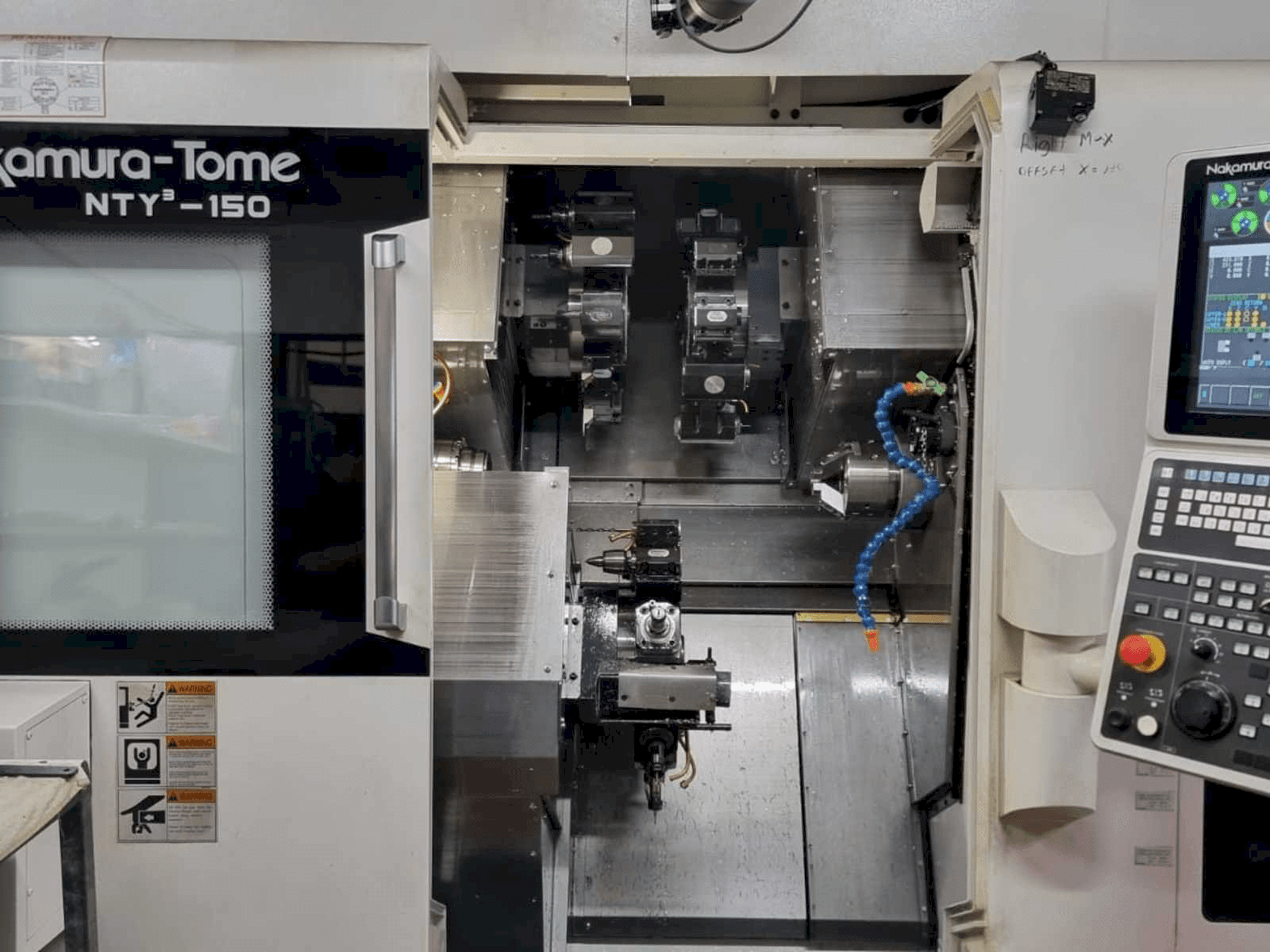 Vista Frontal da NAKAMURA-TOME NTY3-150 máquina