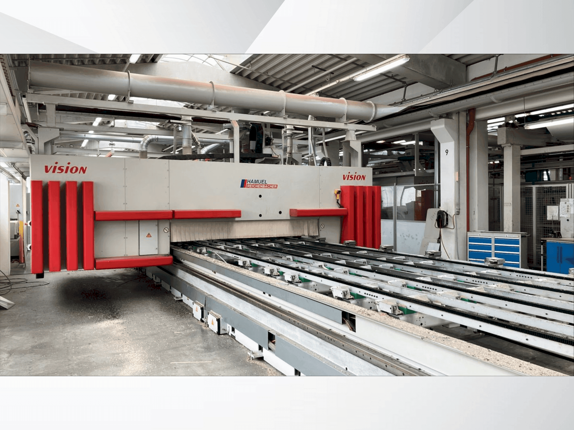 Vista Frontal da Hamuel Reichenbacher VISION III-TT-L máquina