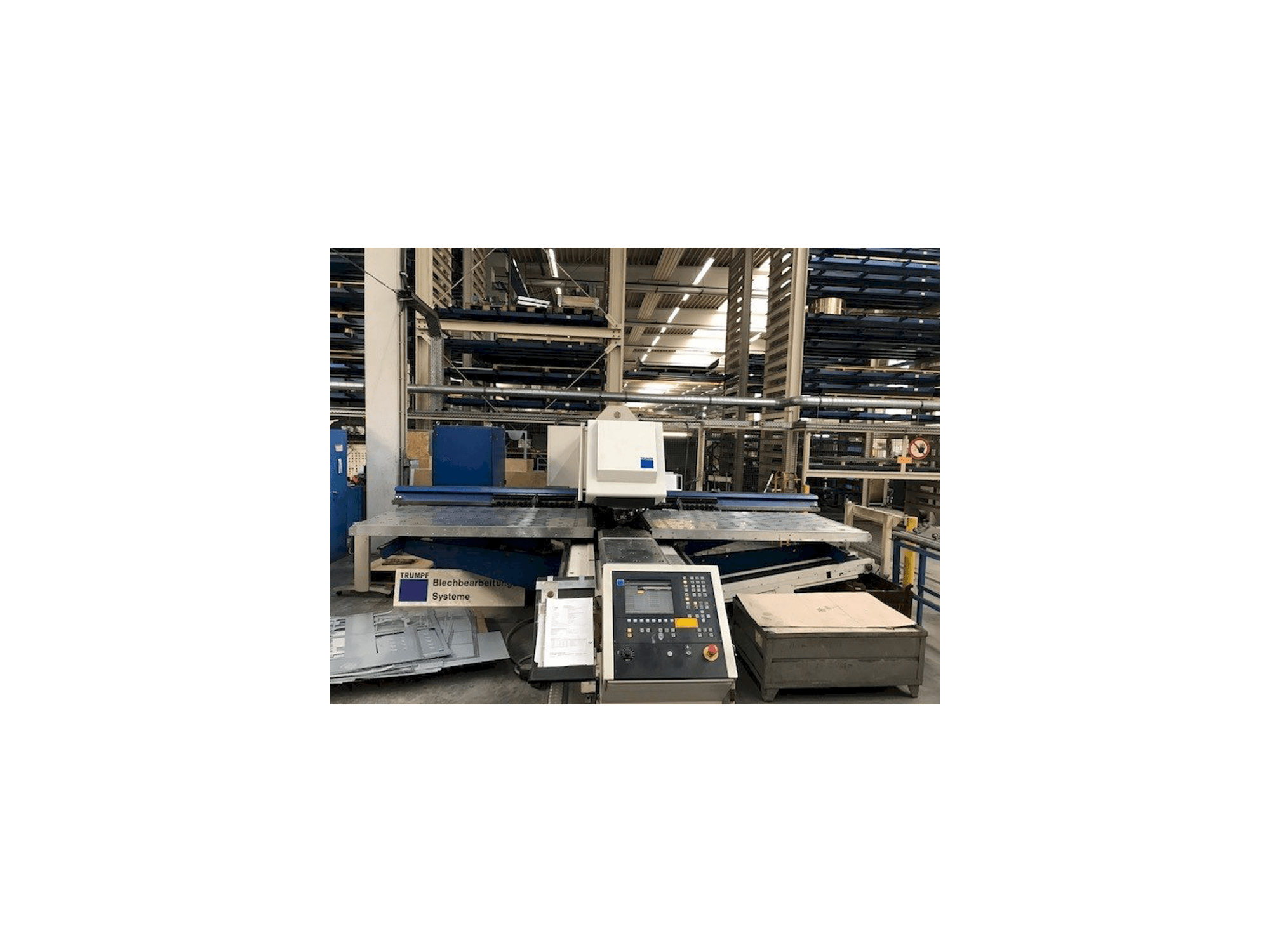Vista Frontal da Trumpf Trumatic TC 5000 R máquina