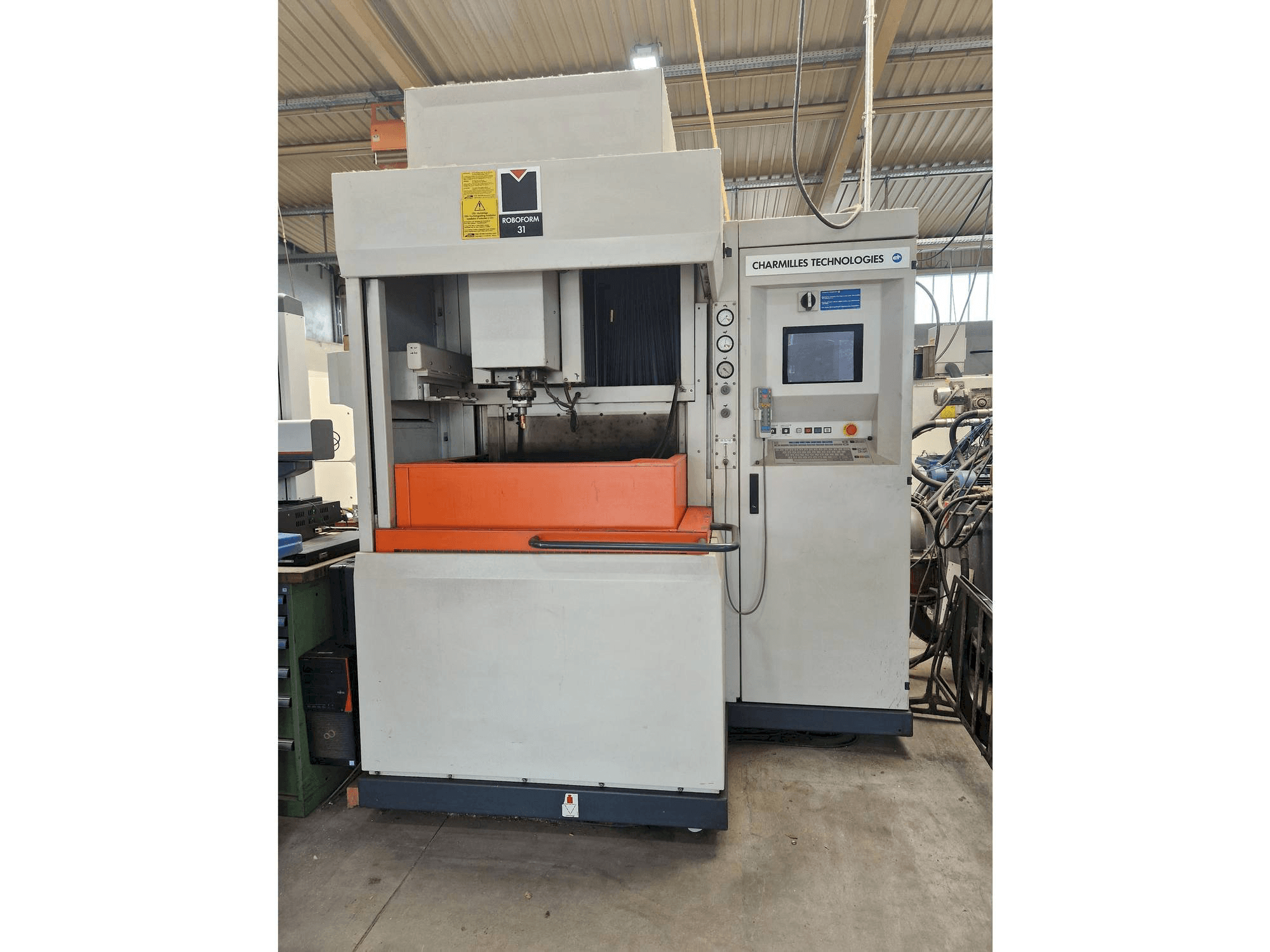 Vista Frontal da CHARMILLES Roboform 31 máquina