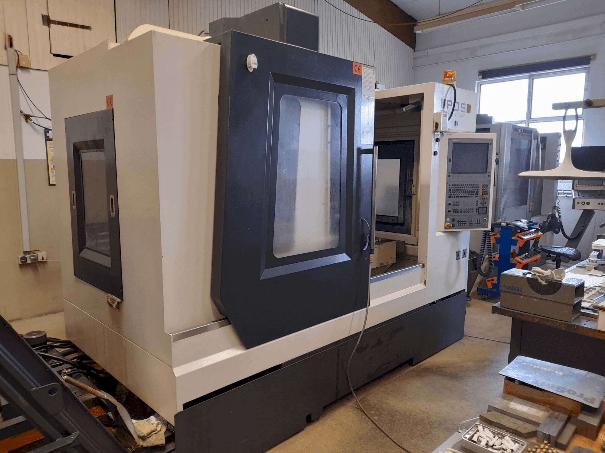 Vista Frontal da POSmill C 1050 máquina