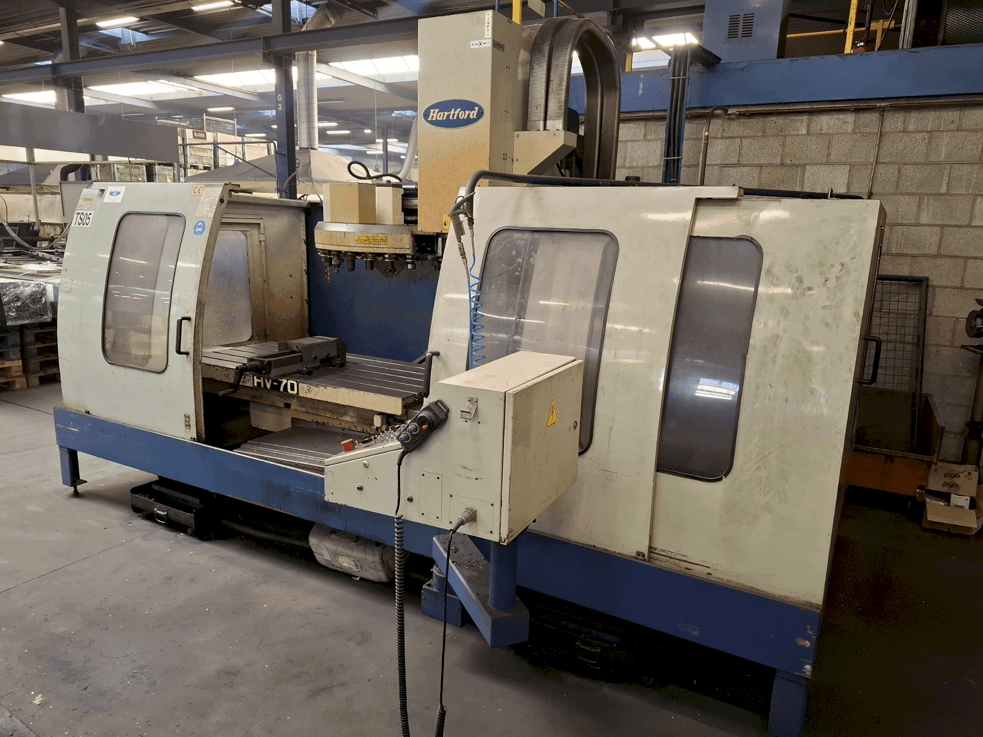 Vista Frontal da HARTFORD HV-70S máquina