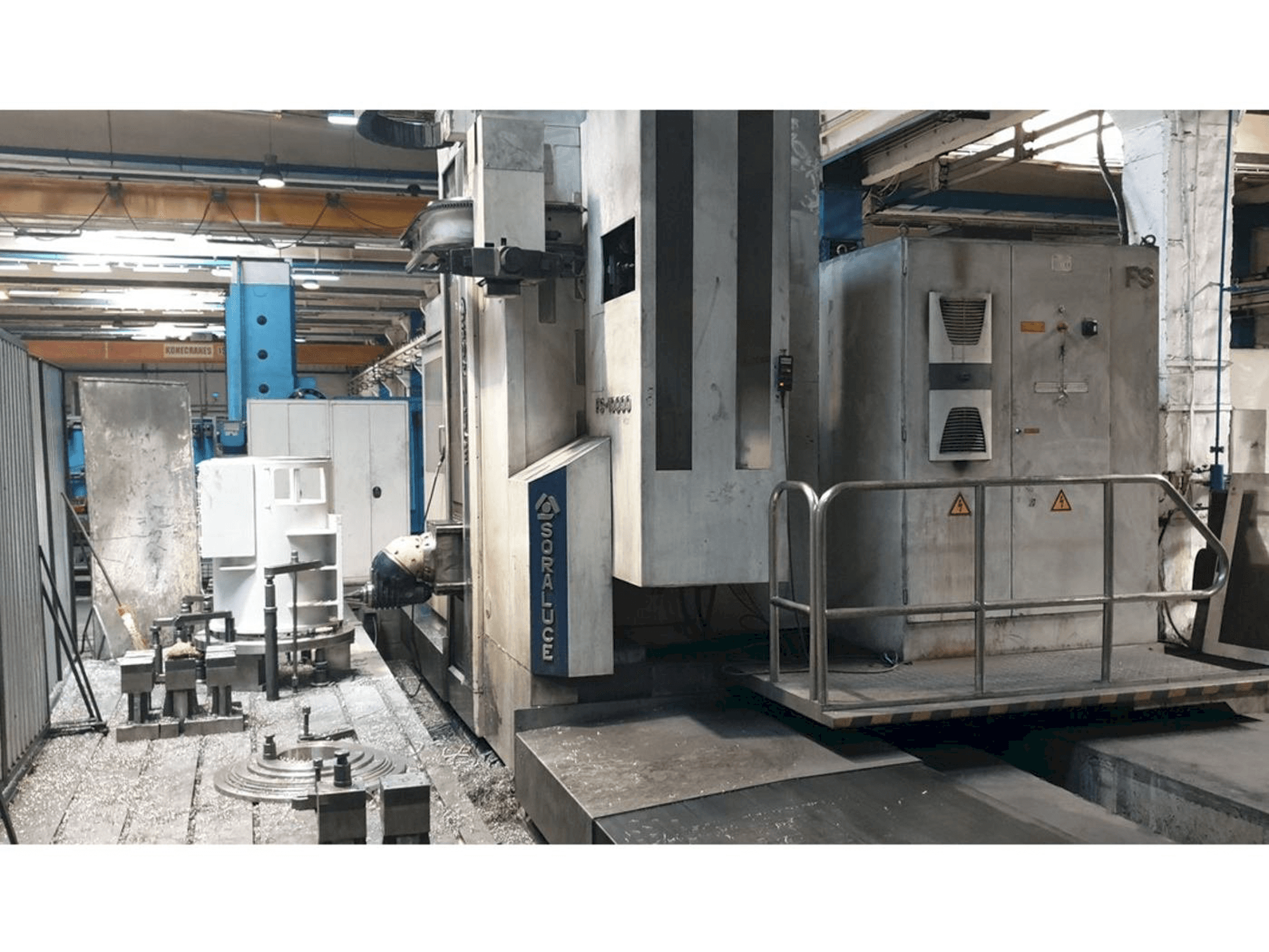 Vista Frontal da Soraluce FS-10000 máquina