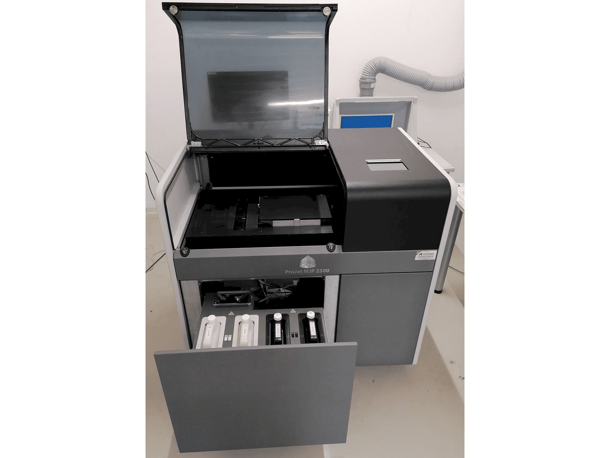 Vista Frontal da 3DSYSTEMS ProJet MJP 2500Plus máquina