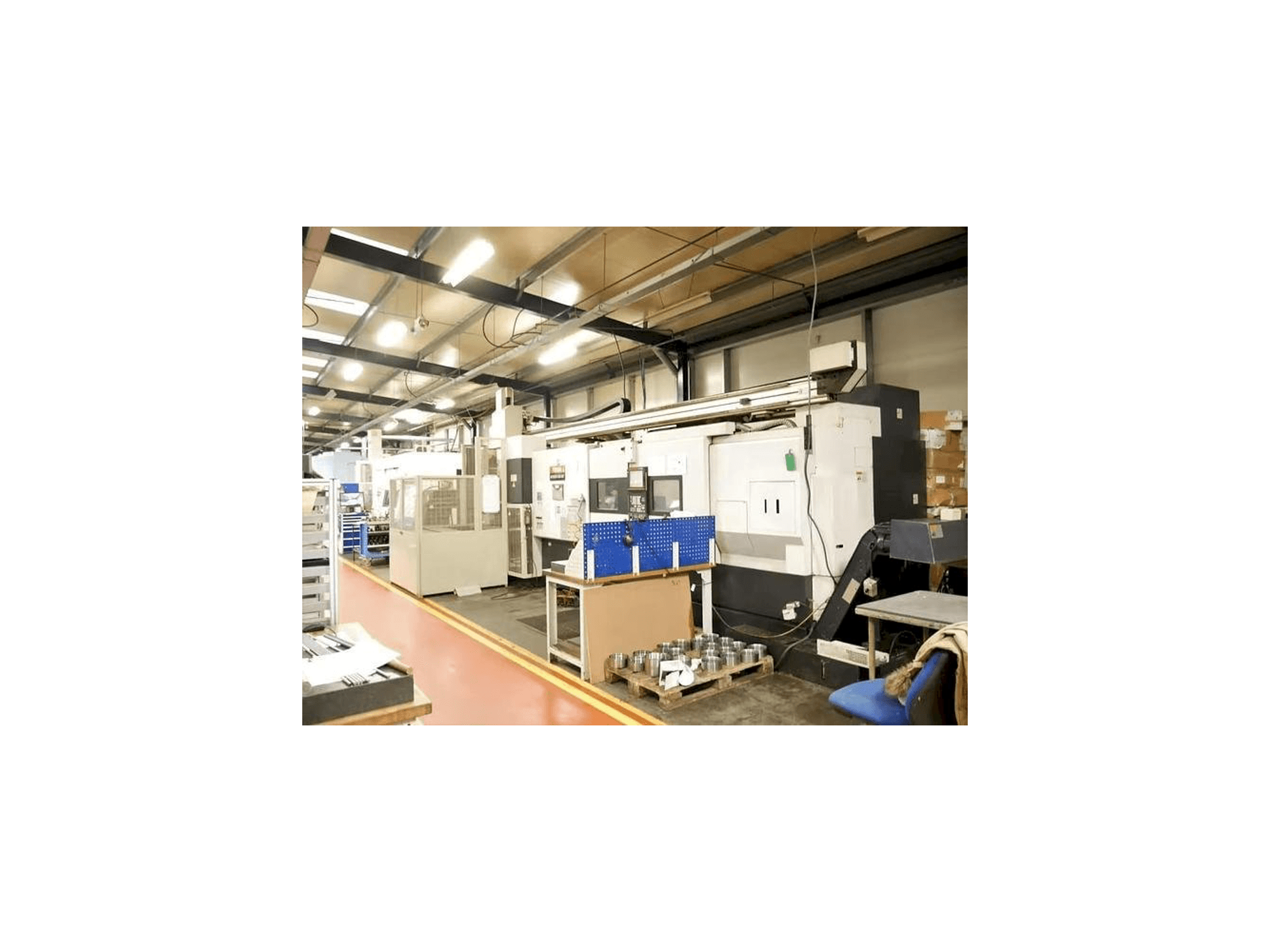 Vista Frontal da Mazak INTEGREX 300 II ST máquina