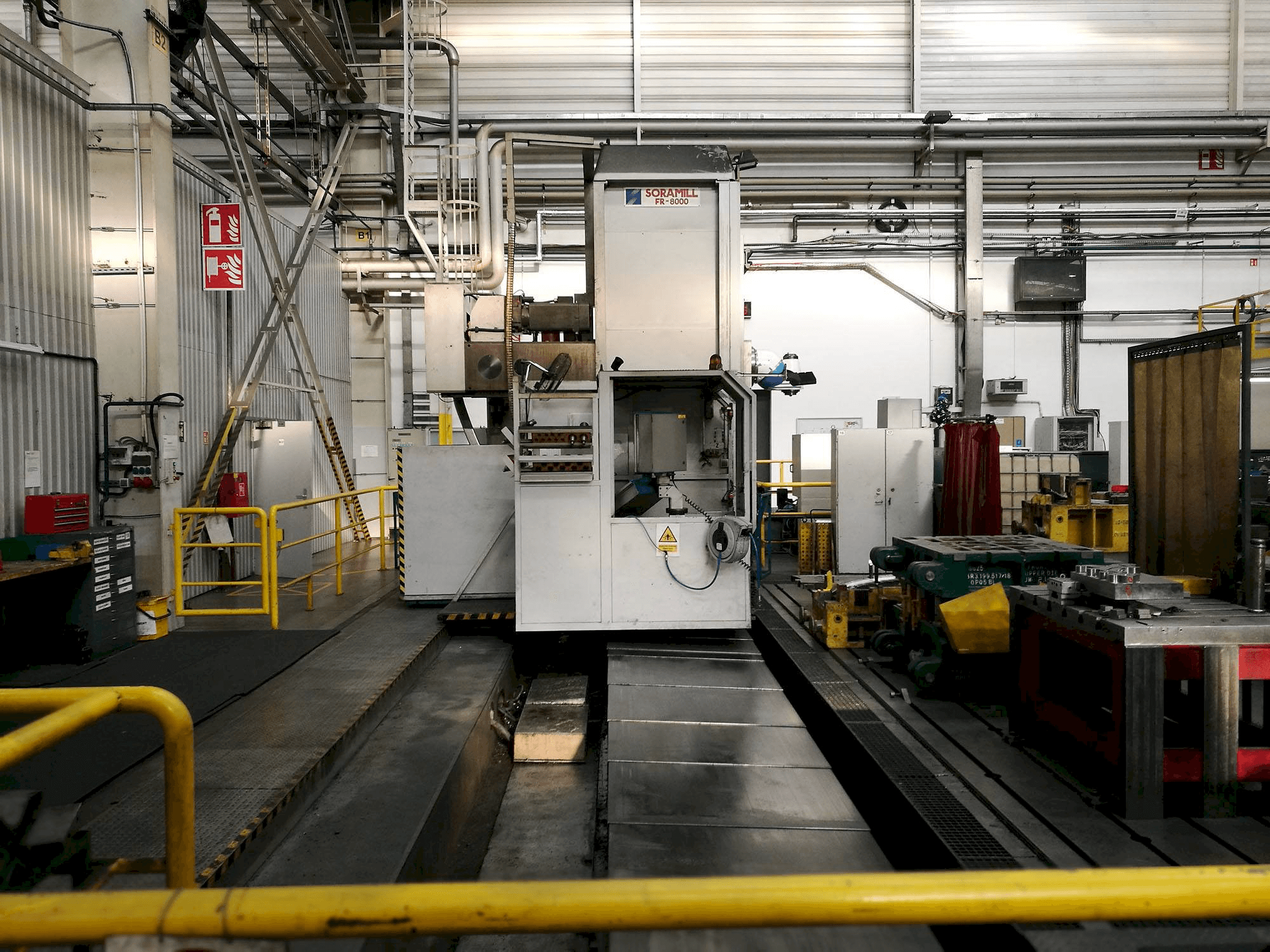 Vista Frontal da Soraluce FR-8000 máquina