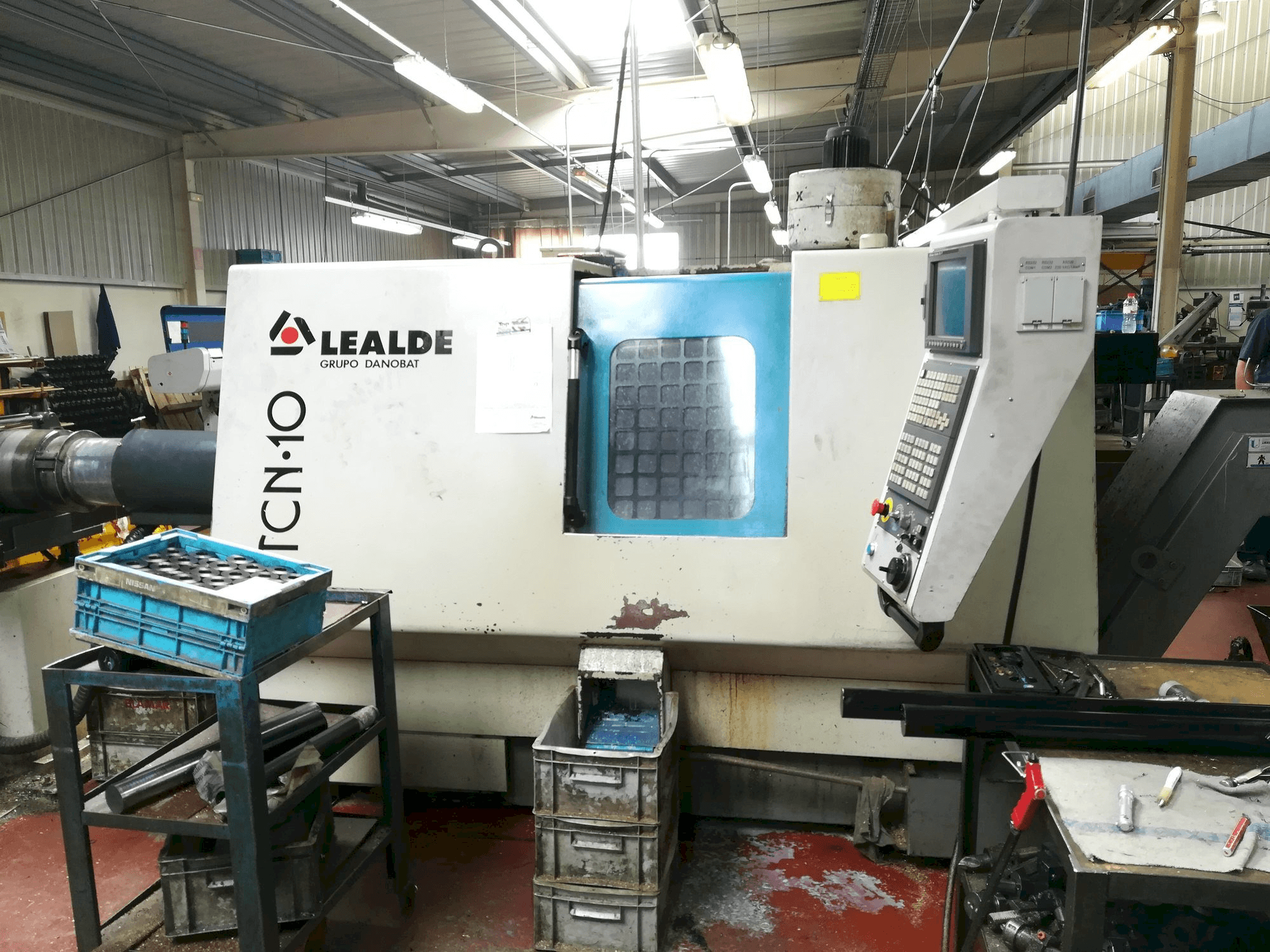 Vista Frontal da Lealde TCN 10 máquina