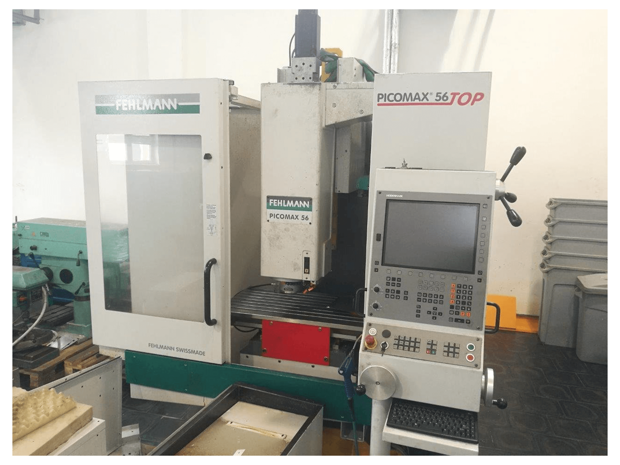Vista Frontal da FEHLMANN PICOMAX 56 TOP máquina