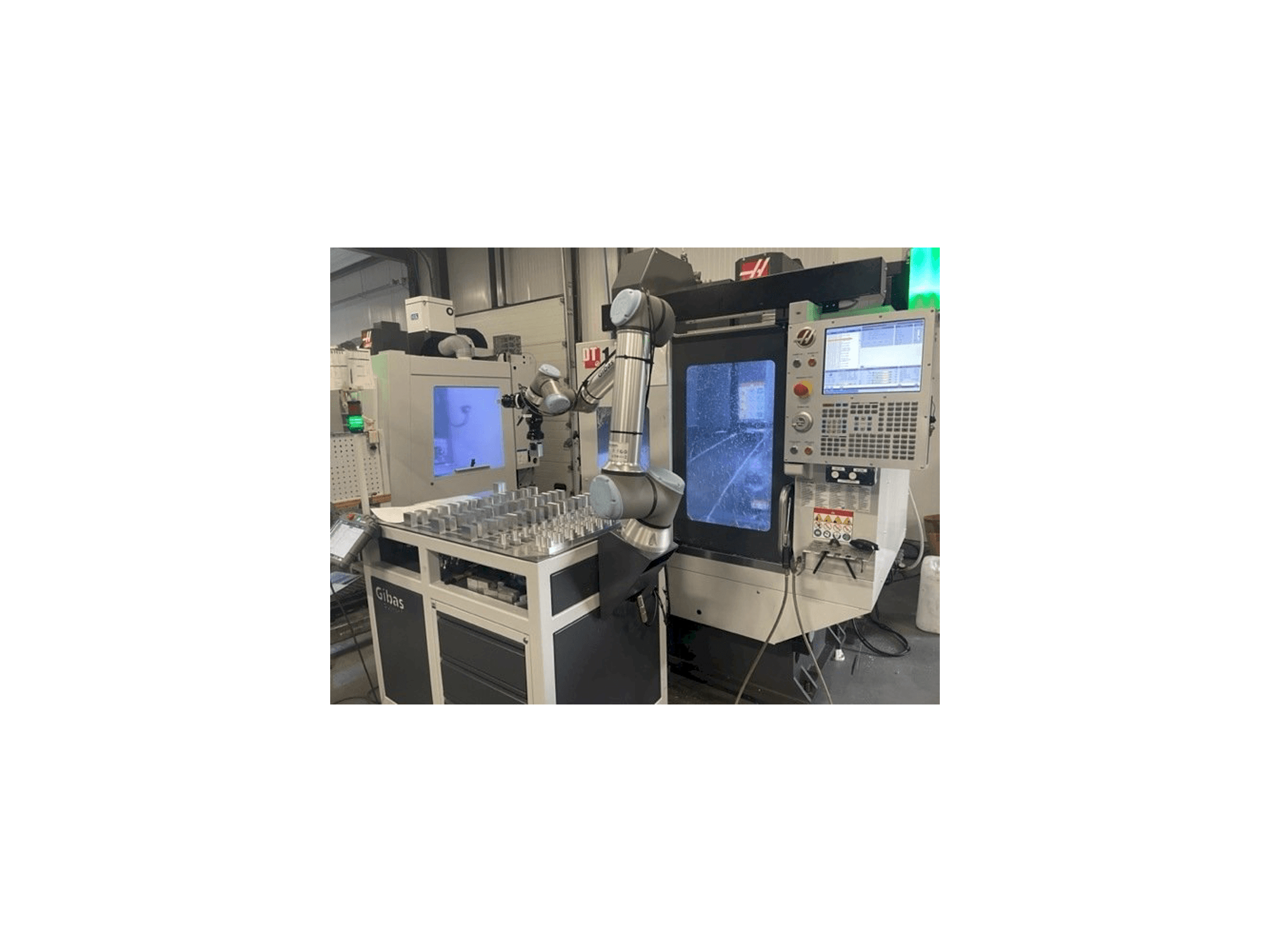 Vista Frontal da HAAS DT-1 máquina