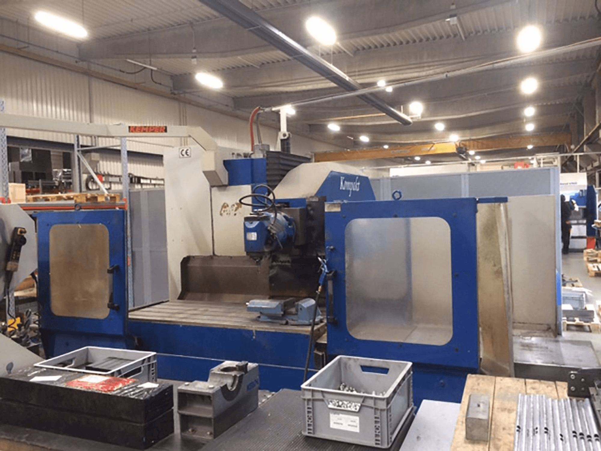 Vista Frontal da MTE Kompakt máquina