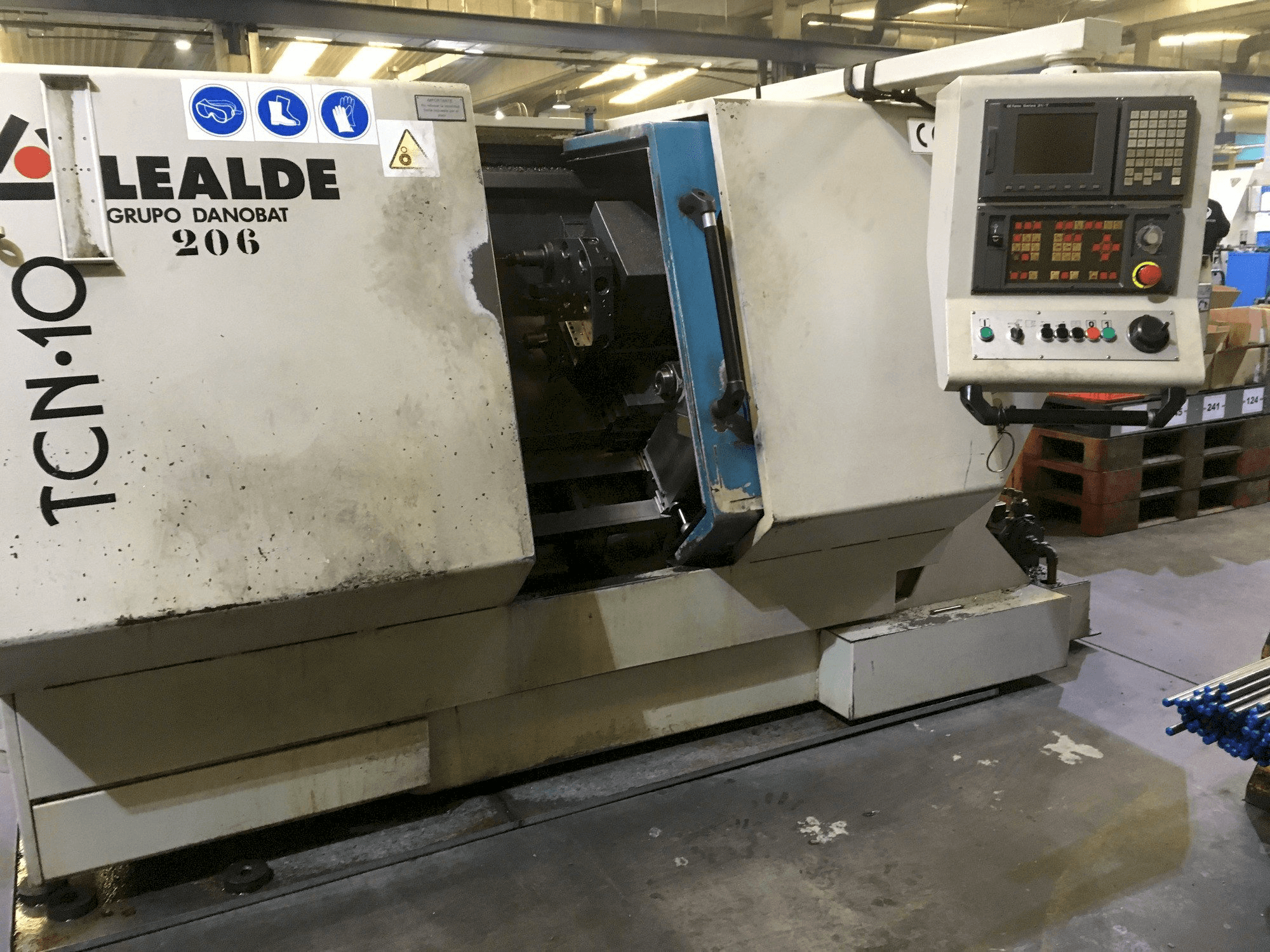 Vista Frontal da Lealde TCN10 máquina