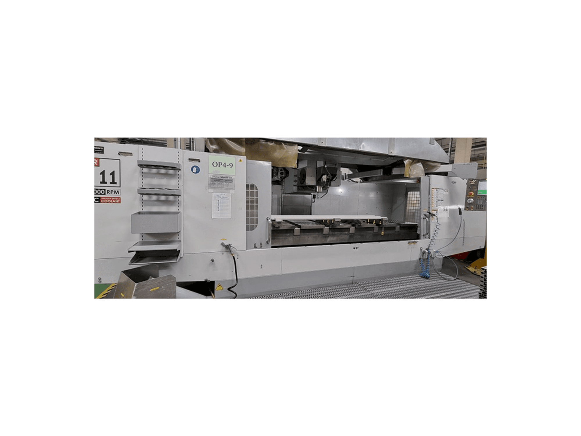 Vista Frontal da HAAS VR–11BHE máquina