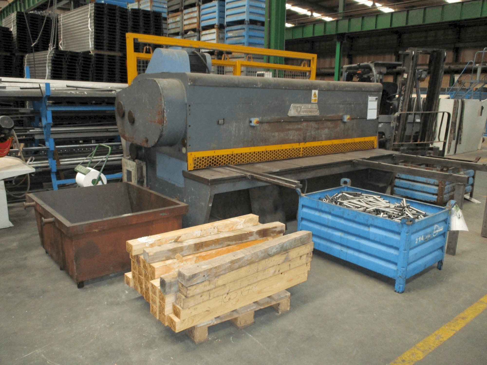 Vista Frontal da Taci AC-10/30 máquina